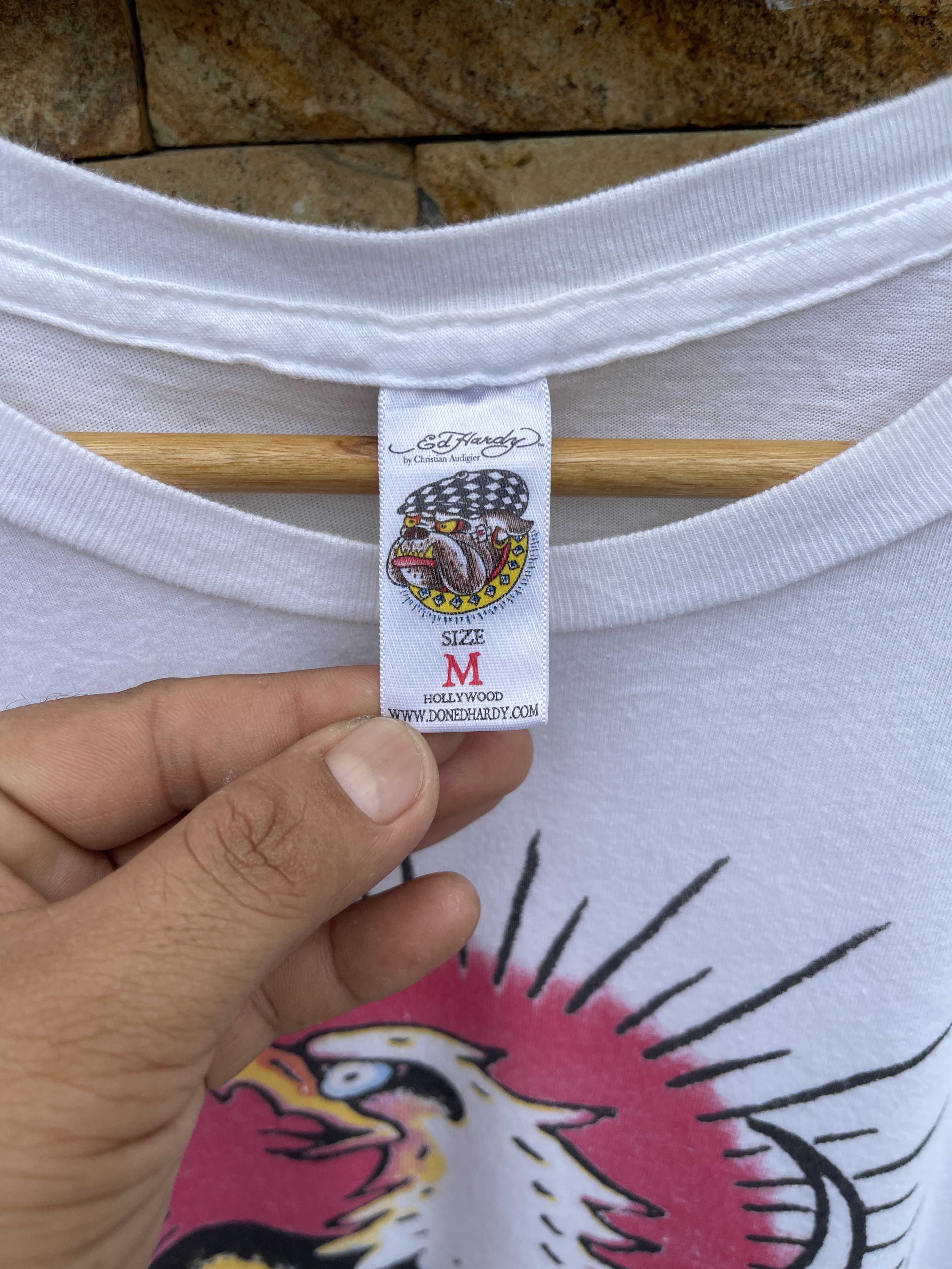 Ed Hardy × Vintage Last Drop🔥Rare🔥Vintage Ed-Hardy T-Shirt Size US M / EU 48-50 / 2 - 5 Thumbnail