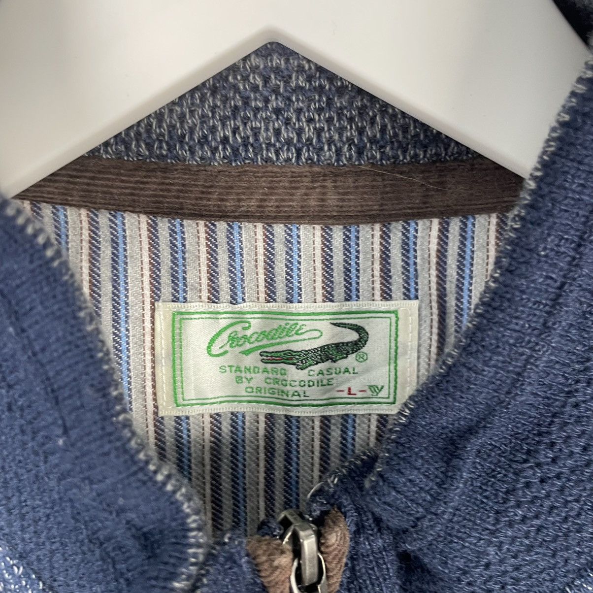Designer × Vintage vintage Hoodie/sweater Quater zip crocodile Size US M / EU 48-50 / 2 - 8 Thumbnail
