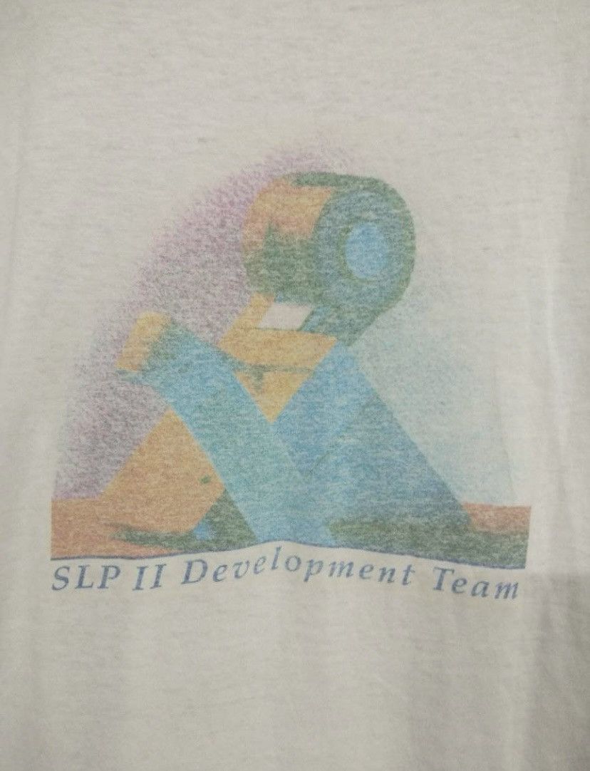 Seiko × Vintage Vintage 80s seiko instrument paper thin tee Size US M / EU 48-50 / 2 - 4 Thumbnail