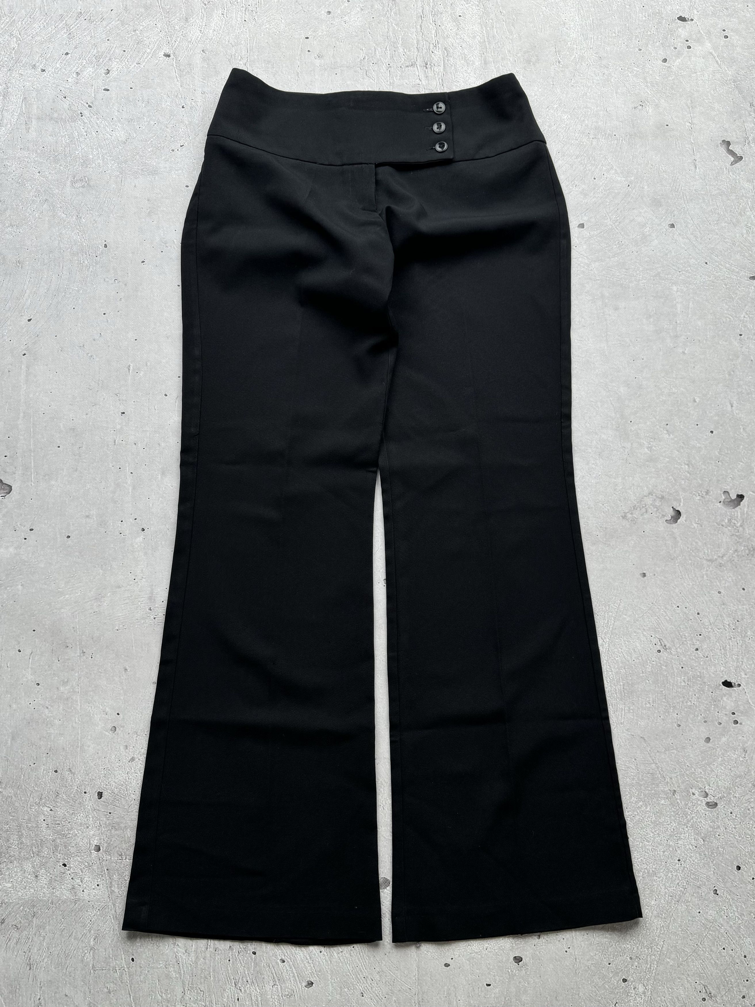 Japanese Brand × Vintage Vintage Flared Pants Japanese Style Size 28" / US 6 / IT 42 - 1 Thumbnail