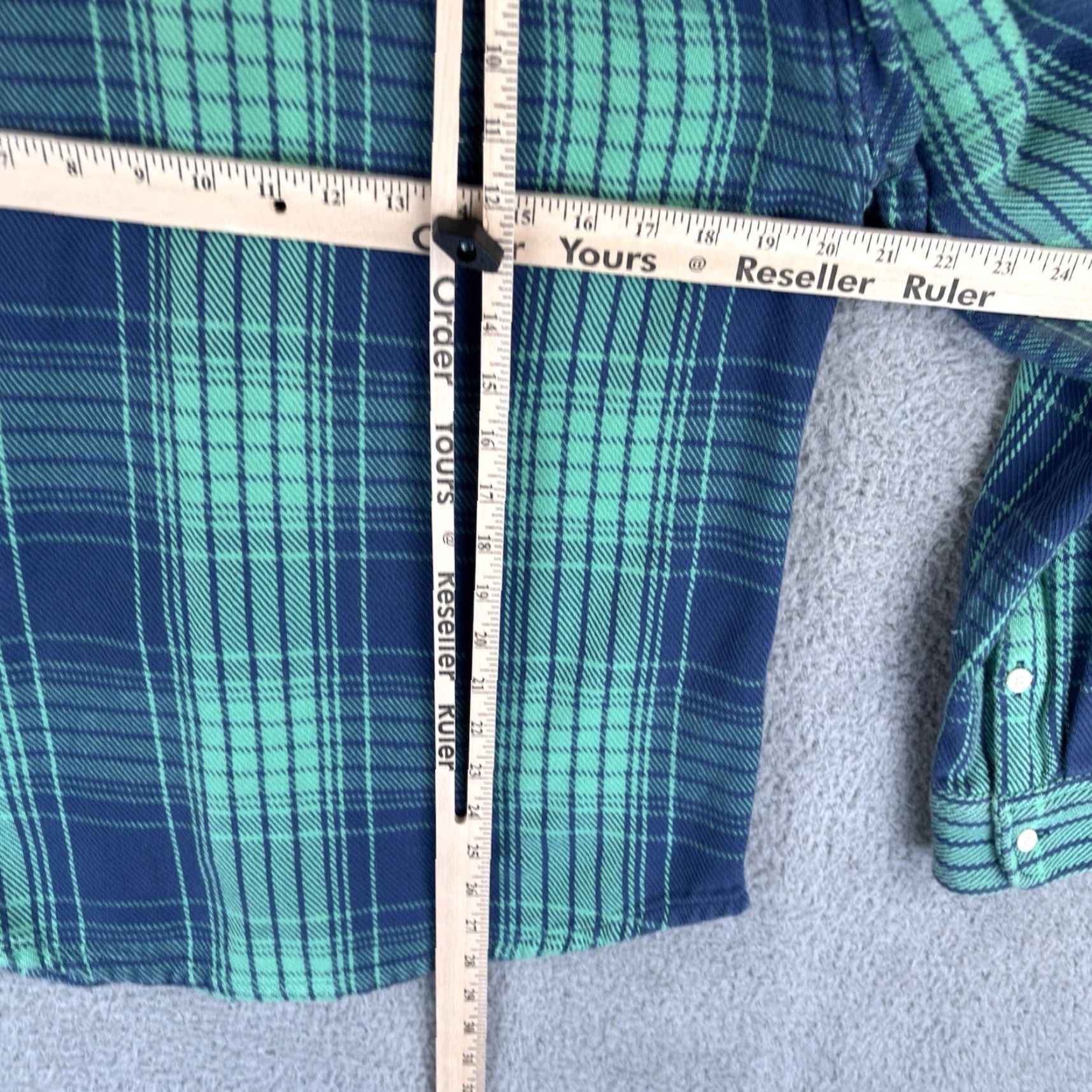 Outerknown VINTAGE Outerknown Shirt Mens Small Green Plaid Cotton Flannel Outdoor Button-Up Long Sleeve with Pockets Size US S / EU 44-46 / 1 - 4 Thumbnail