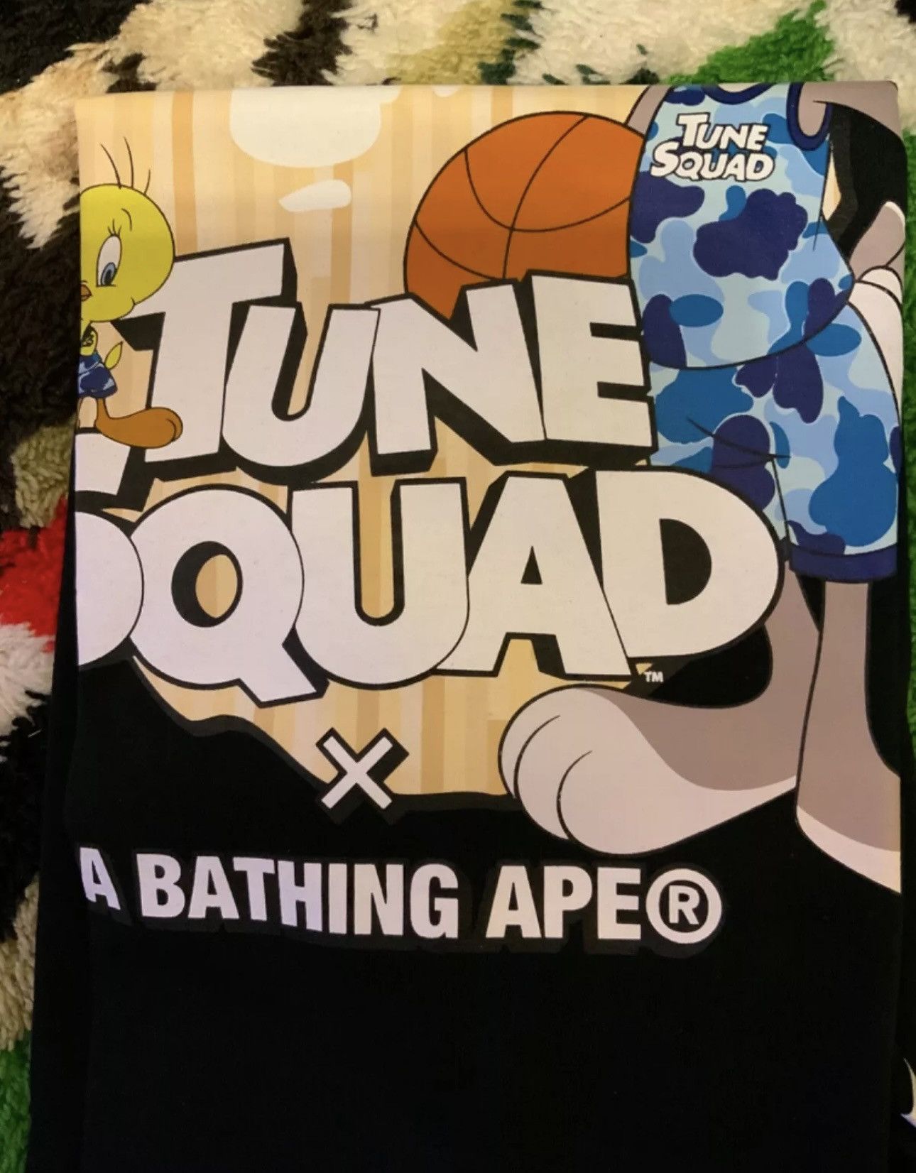 Bape A Bathing Ape X Space Jam Ape Head T-Shirt SIZE M Size US M / EU 48-50 / 2 - 3 Thumbnail