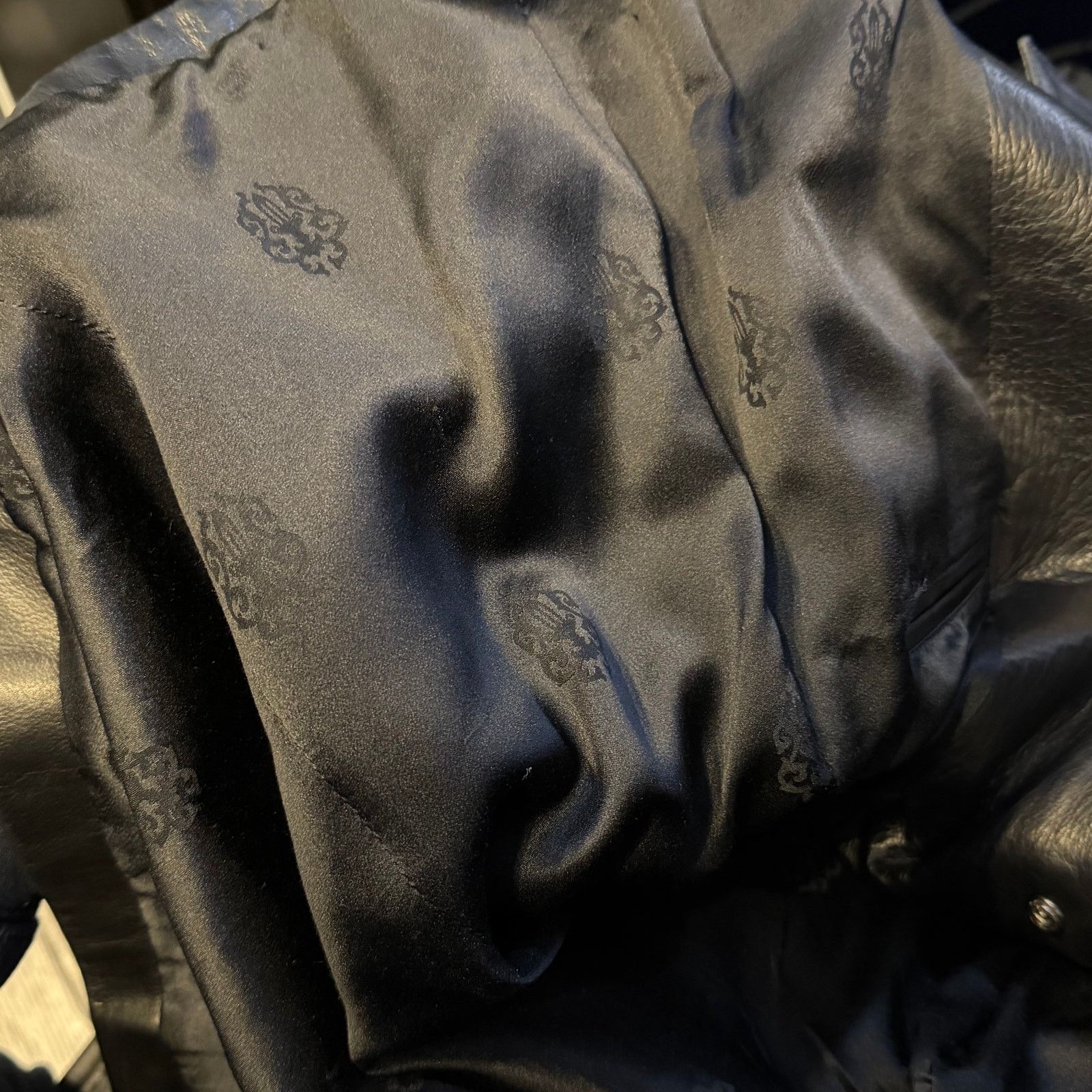 Chrome Hearts Chrome Hearts Leather Trench Jacket Size US XXL / EU 58 / 5 - 8 Thumbnail