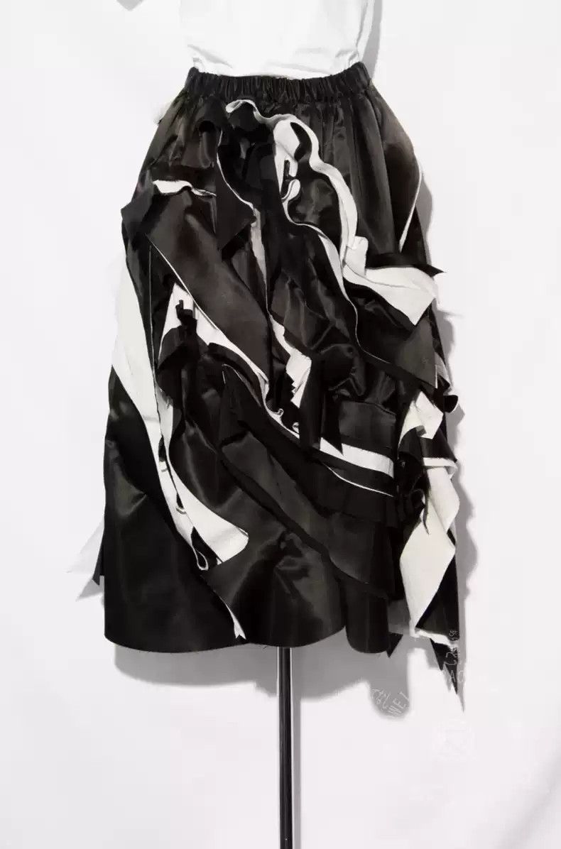 Comme des Garçons 2004 Check Frill Skirt Comme des Garçons 2004 Check Frill Skirt