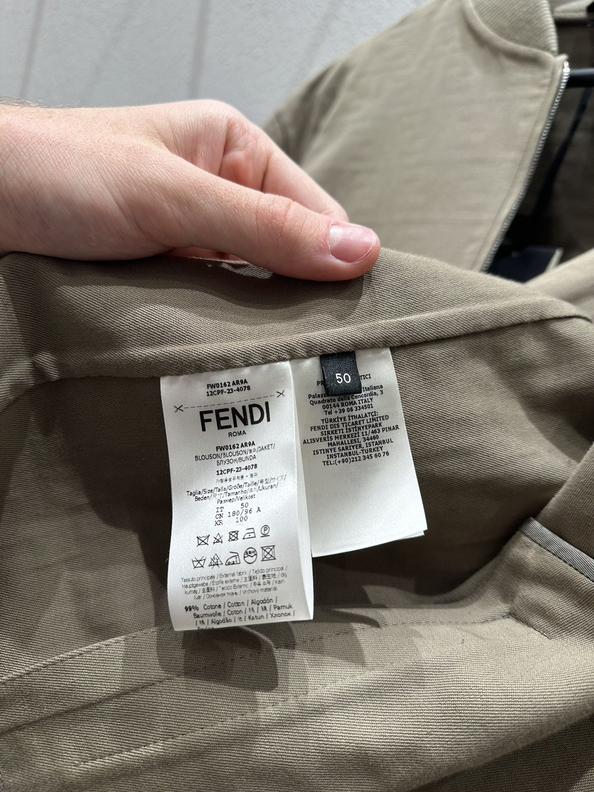 Fendi Fendi BOMBER FF DOUBLE Size US M / EU 48-50 / 2 - 7 Thumbnail