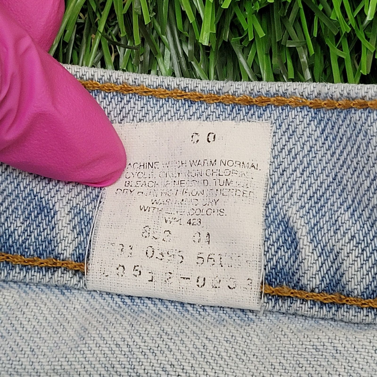 Levi's VTG LEVIS 512 Highrise Jeans Womens 4 26x30 USA Light Wash Size 27" / US 4 / IT 40 - 14 Thumbnail