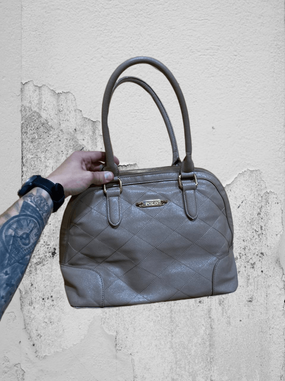 Polo Ralph Lauren Vintage Leather Hand bag / Tote Bag Size ONE SIZE - 1 Thumbnail