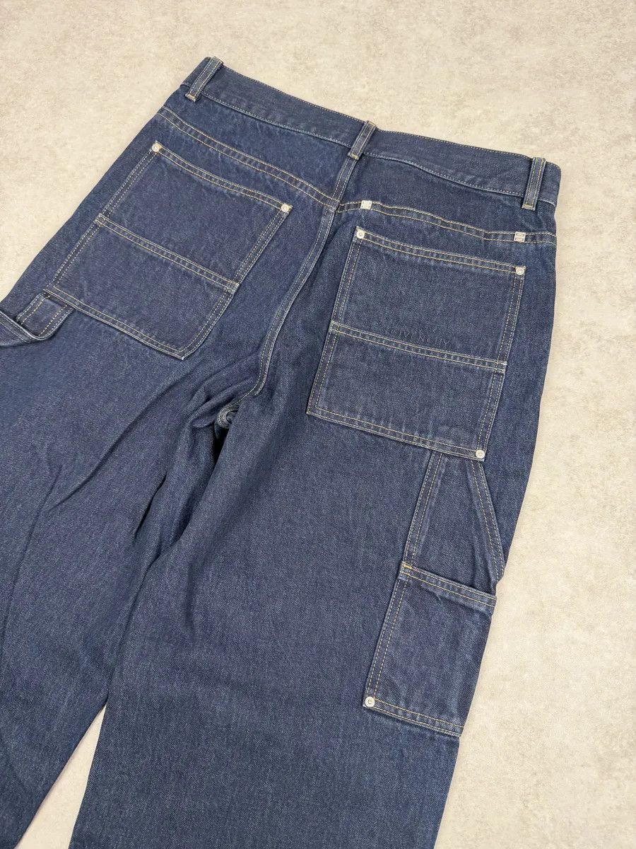 Givenchy SS2024 Givenchy 4G Cargo Denim Brut Carpenter Jeans Size US 32 / EU 48 - 7 Thumbnail