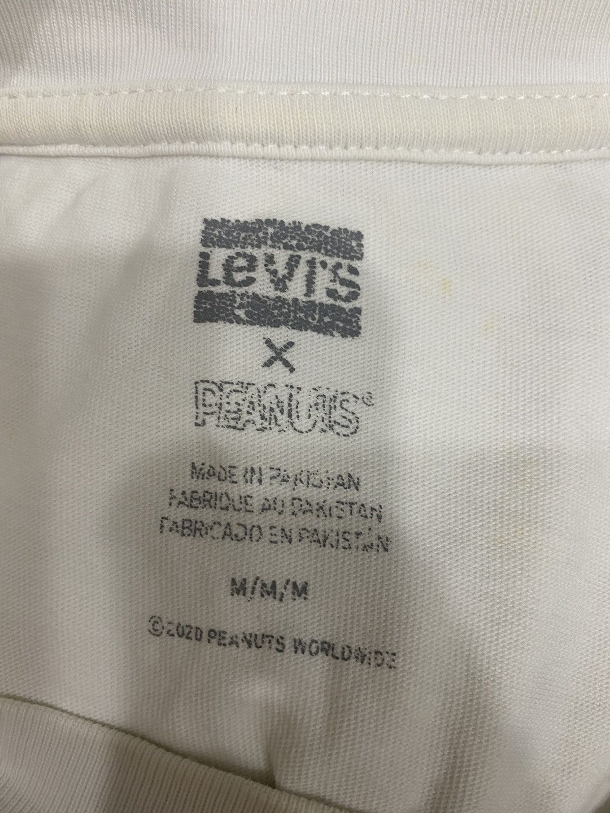 Levi's LEVIS X PEANUT TSHIRT Size US XL / EU 56 / 4 - 9 Thumbnail