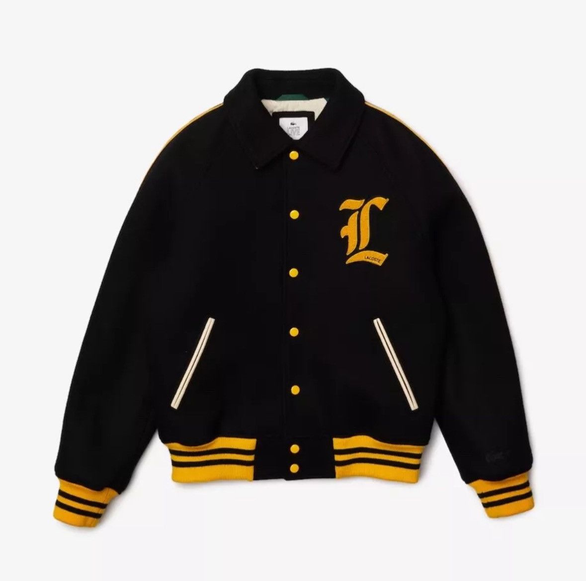 Lacoste Lacoste live wool varsity jacket Size US L / EU 52-54 / 3 - 1 Thumbnail