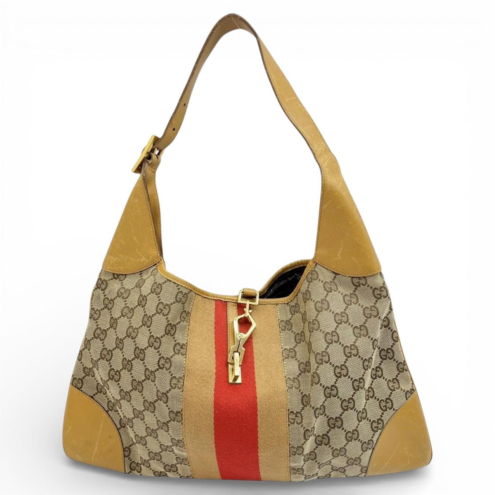 Gucci Gucci - Jackie Shoulder Bag Signature GG Size ONE SIZE - 2 Thumbnail