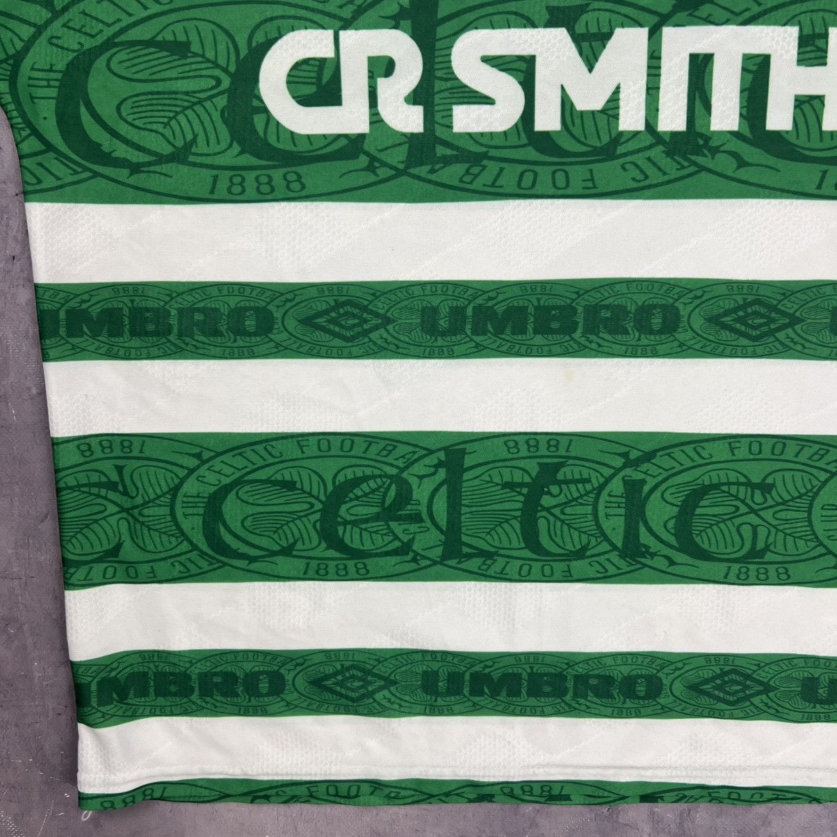 Nike Rare! Celtic 1995/97 Umbro Soccer Jersey Shirt Vintage Size US L / EU 52-54 / 3 - 10 Thumbnail
