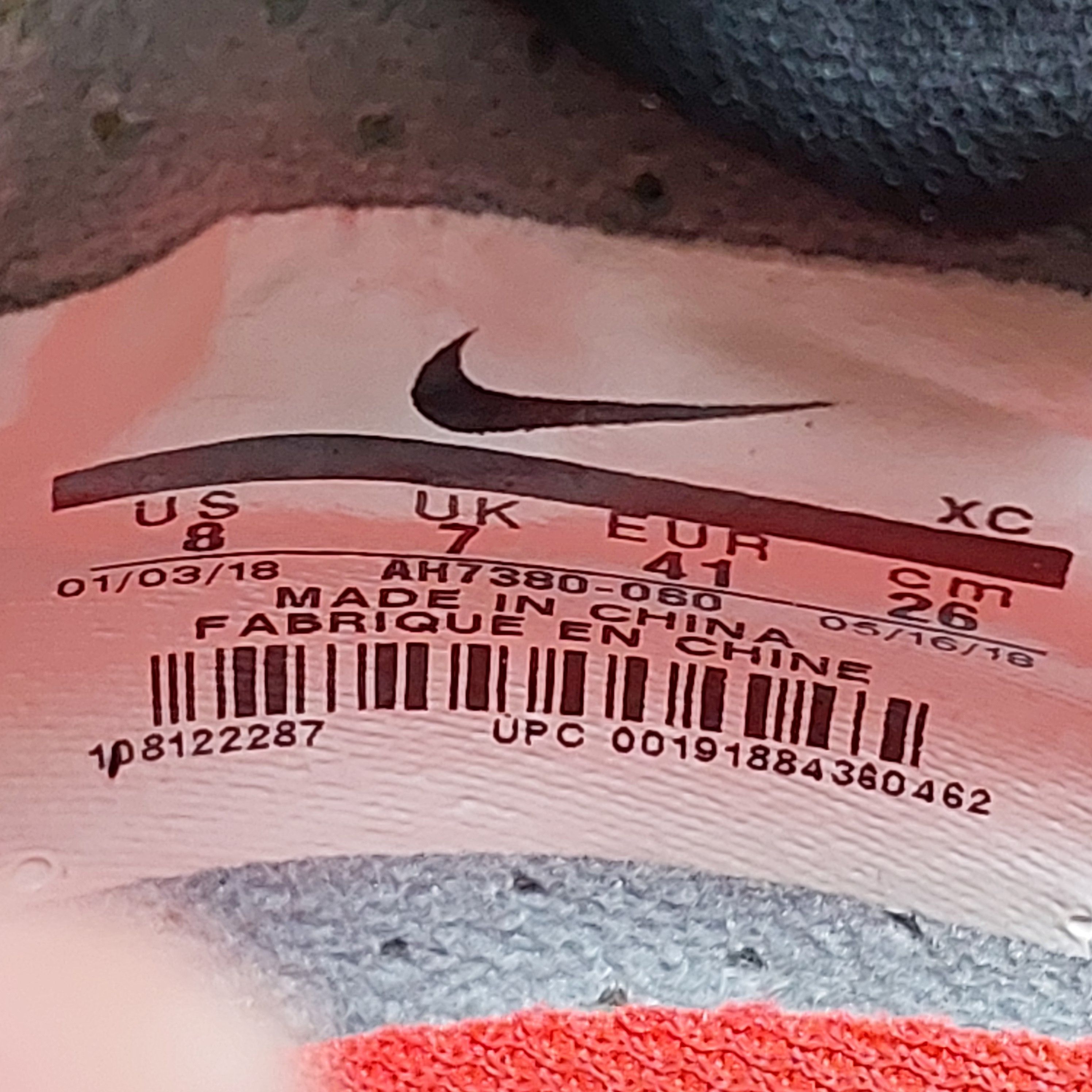 Nike Mercurial Vapor 12 Elite FG AH7380-060 US8 UK7 26CM Size US 8 / EU 41 - 13 Thumbnail