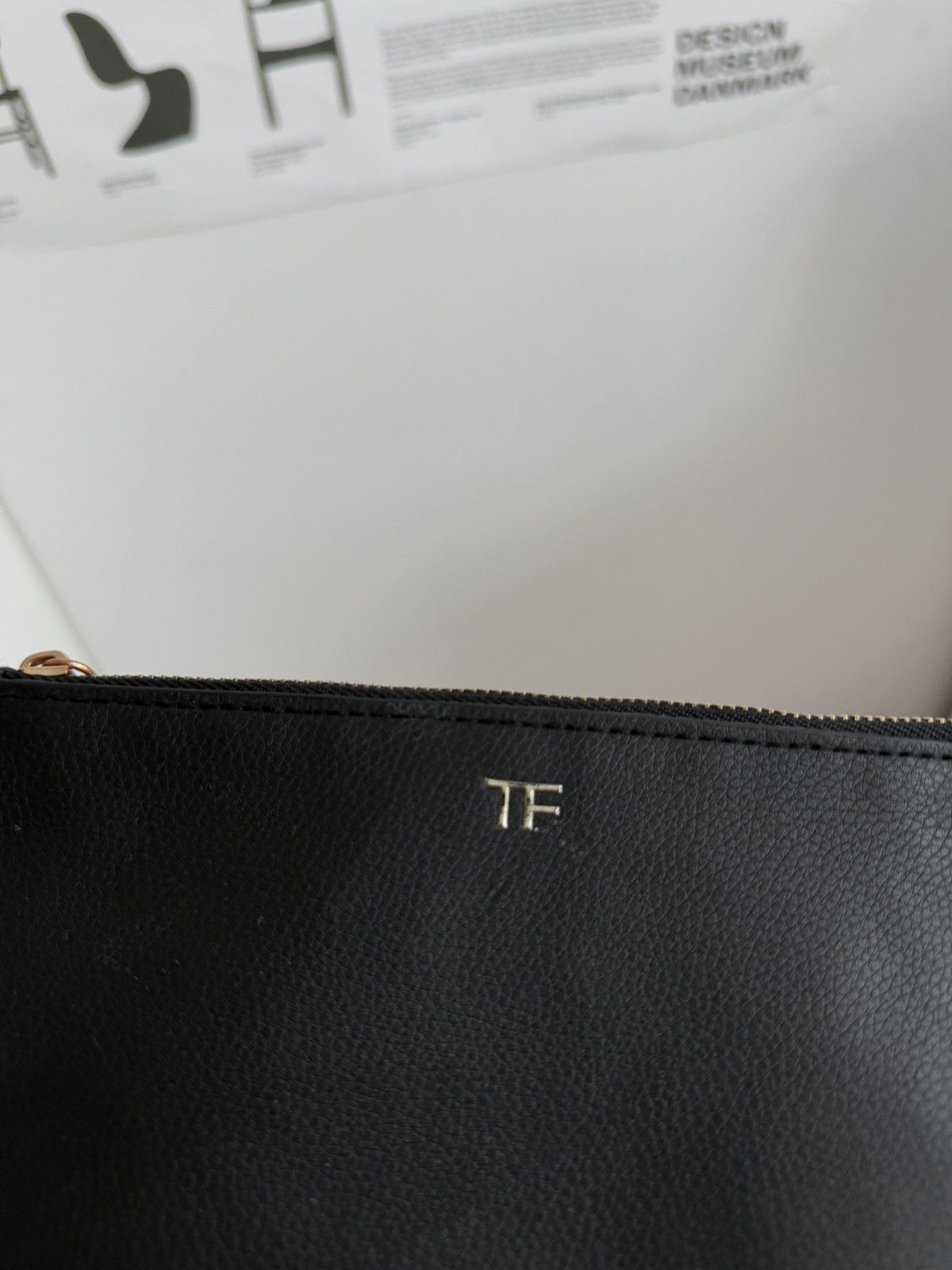 Designer × Tom Ford Tom Ford pouch clutch leather bag designer luxury archive Size ONE SIZE - 3 Thumbnail