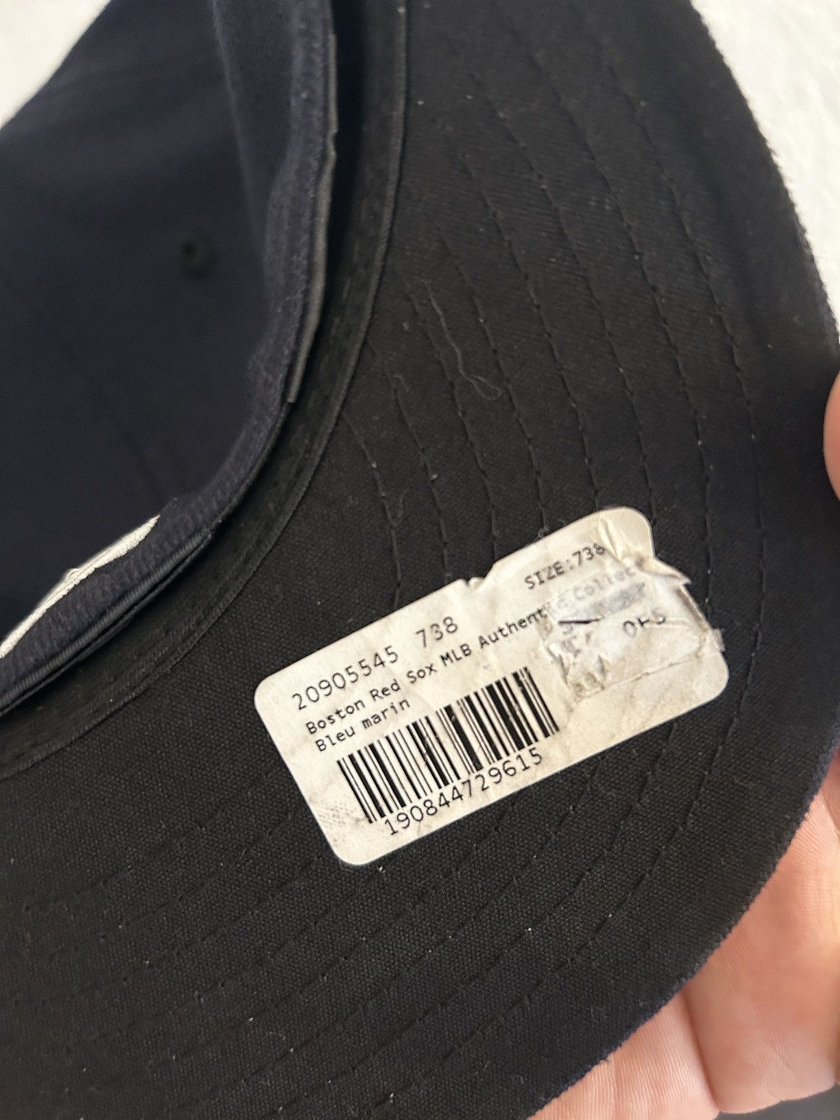 New Era Red Sox hat Size 38 - 3 Thumbnail