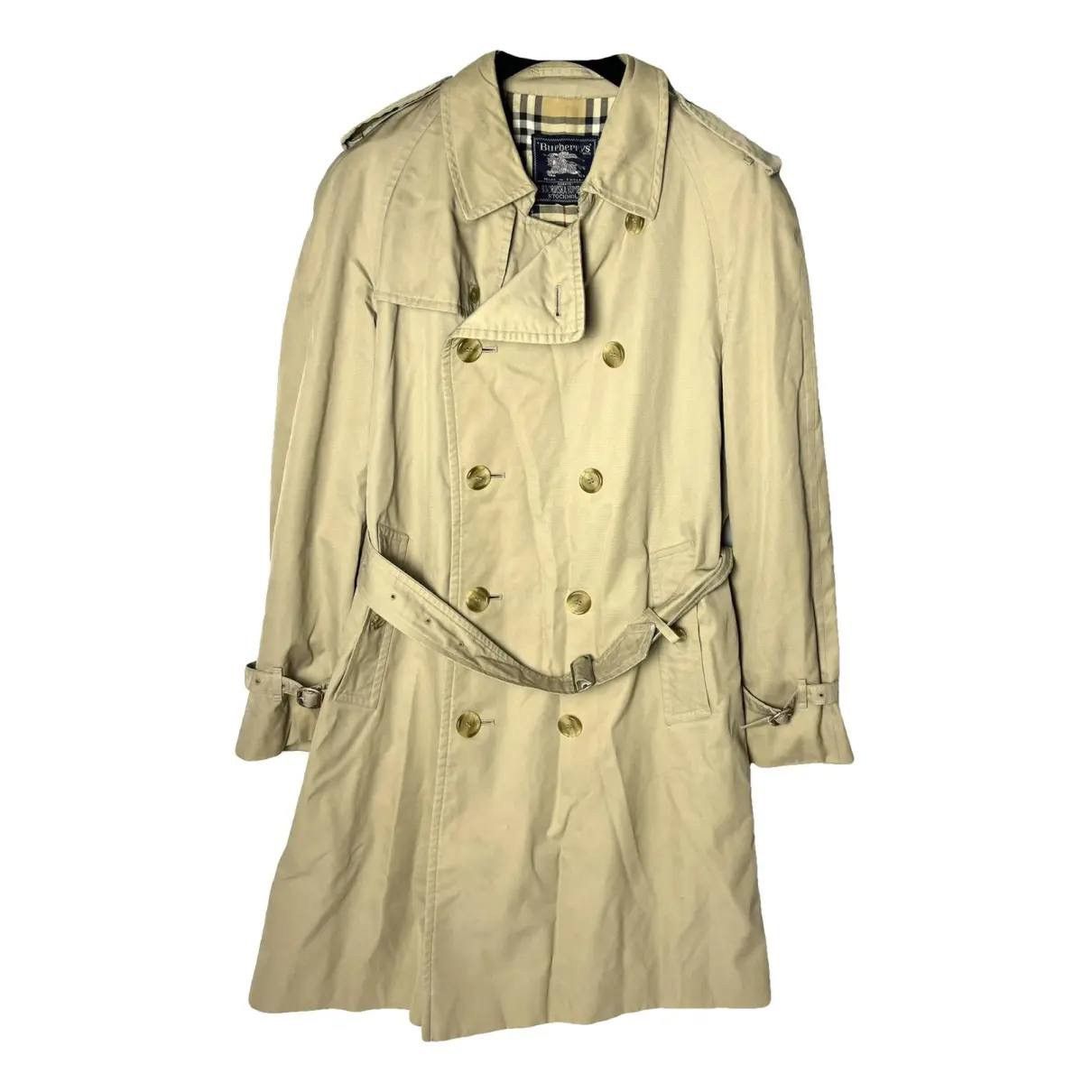 image of Burberry Trench Coat in Beige, Men's (Size Large)