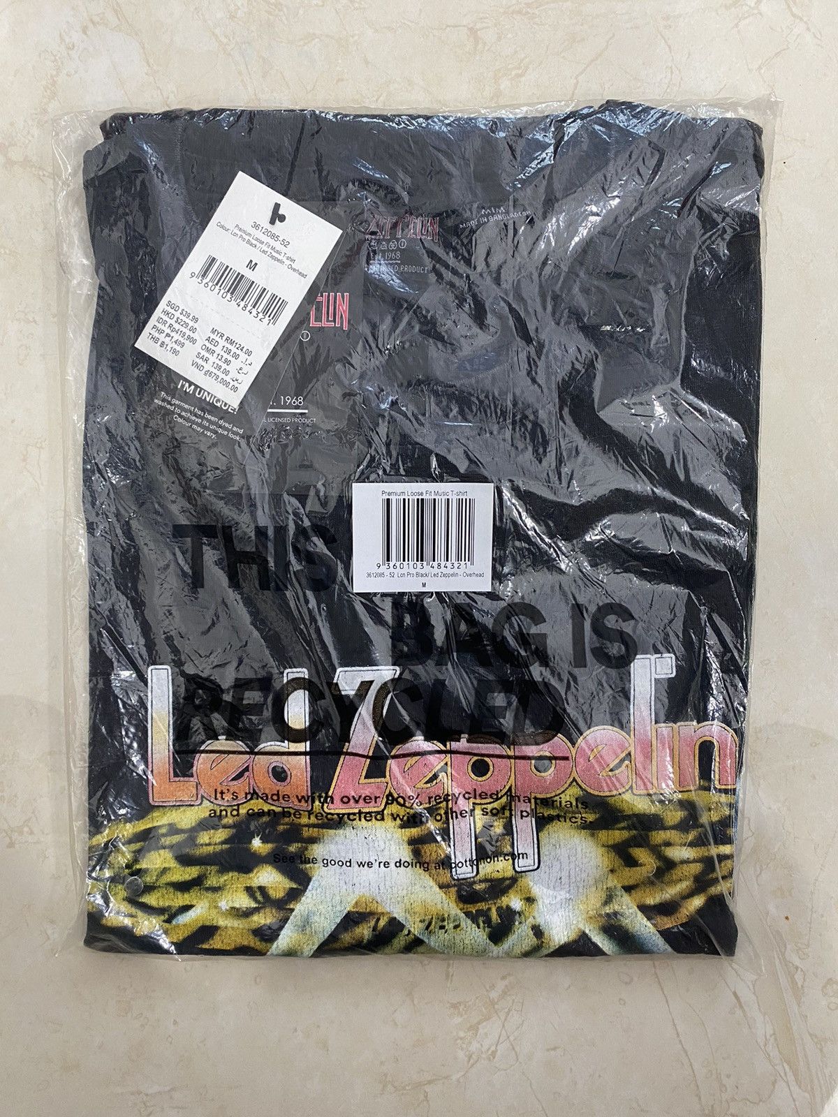 Band Tees 💥LED ZEPPELIN hard rock band cotton on tee shirt Size US M / EU 48-50 / 2 - 6 Thumbnail