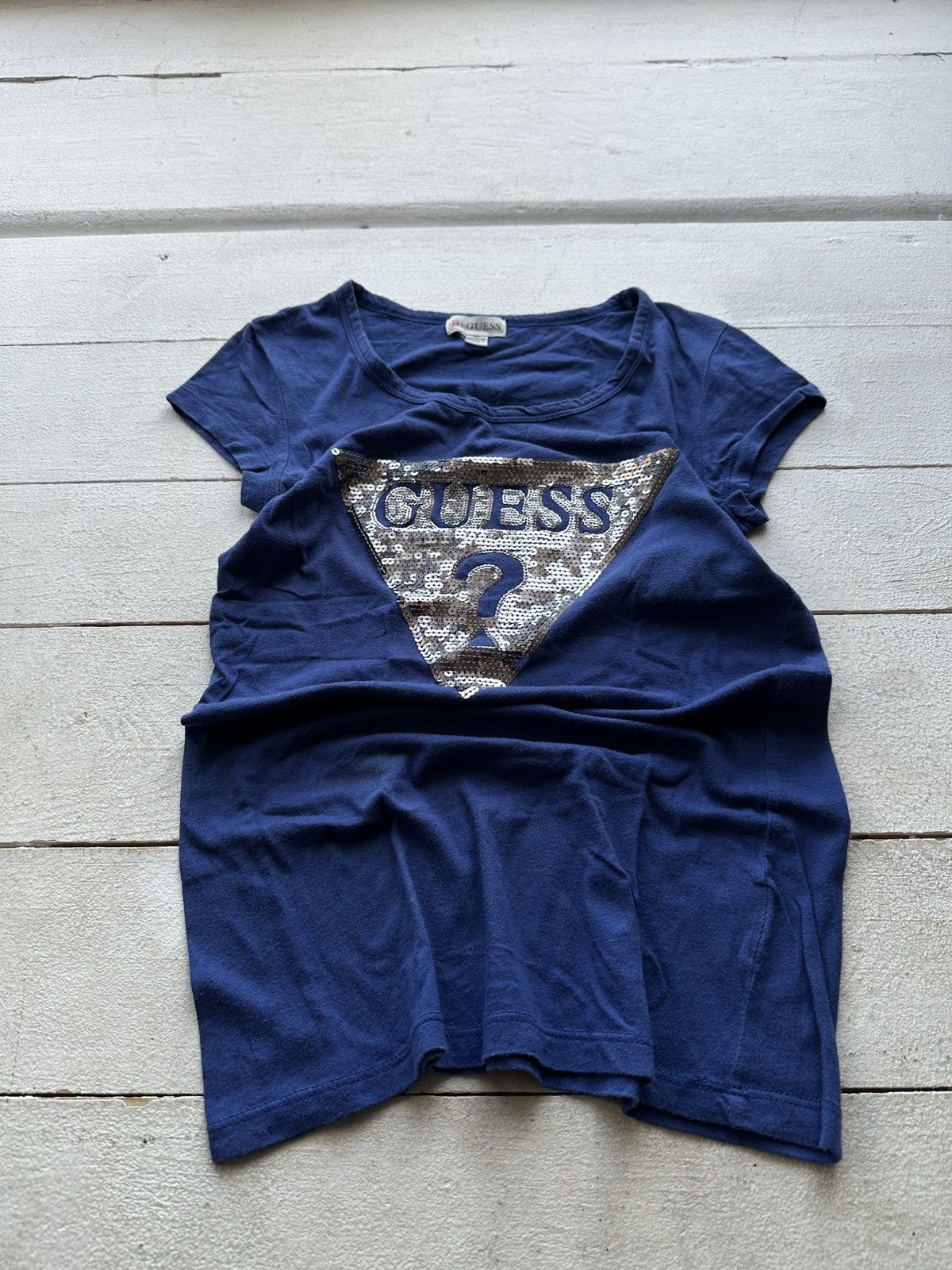 Guess 🚨AVANT-GARDE GUESS TANK WOMEN Y2k BIG LOGO Size S / US 4 / IT 40 - 1 Thumbnail