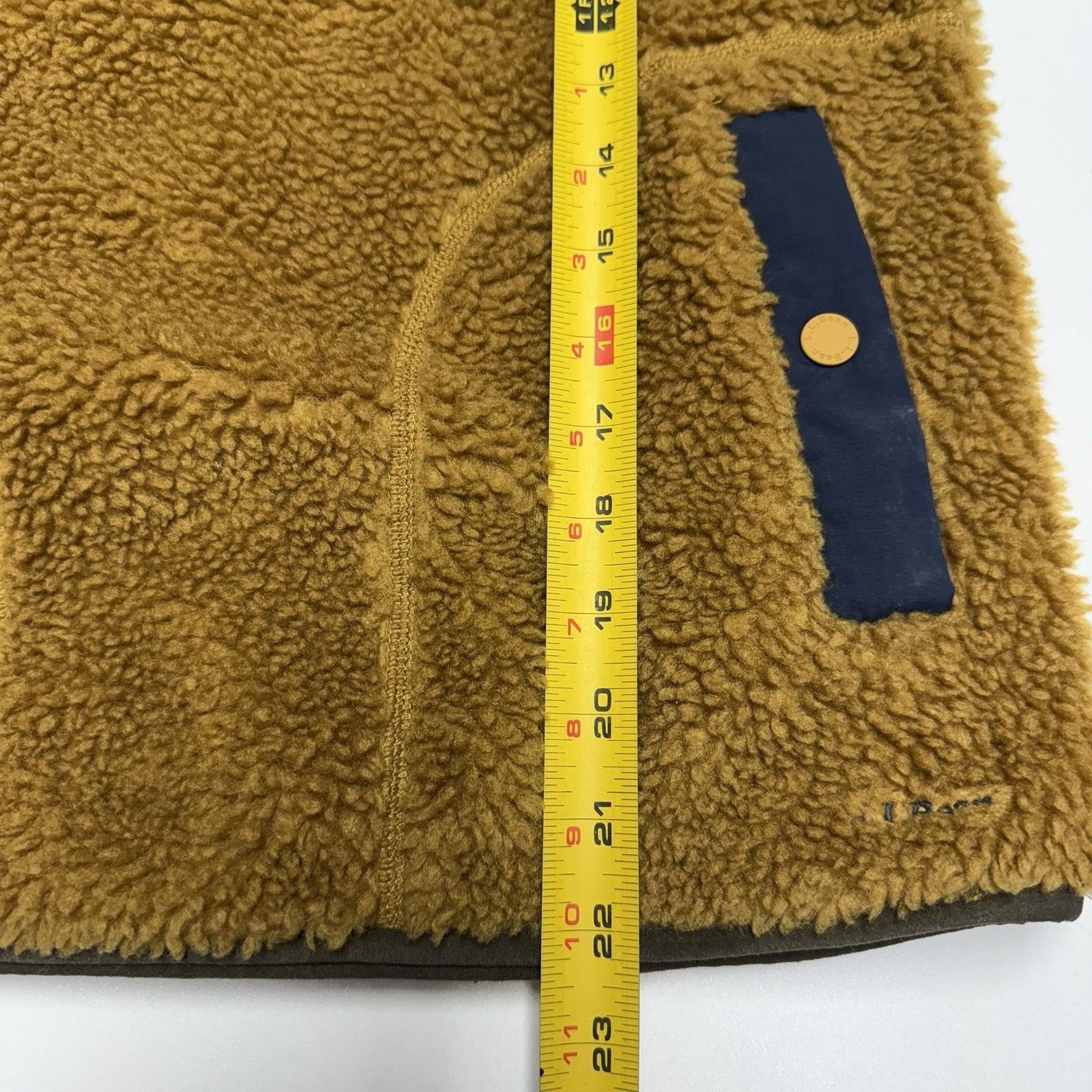 L.L. Bean LL Bean Women's Bean's Sherpa Fleece Jacket Antique Gold Size XXS / US 00 / IT 34 - 14 Thumbnail