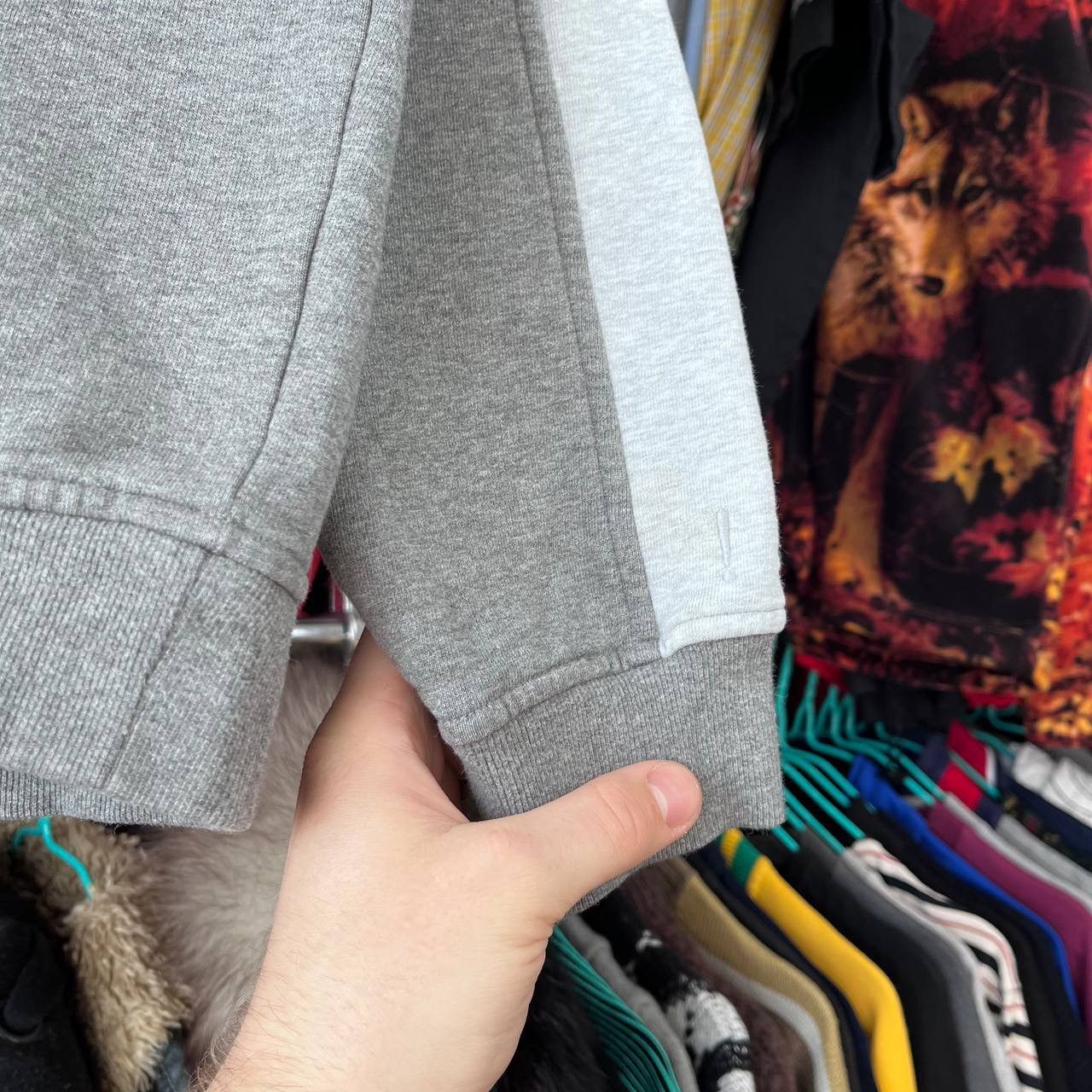 Designer × Lacoste Lacoste Live Gray Sweatshirt Size 6 Size US XL / EU 56 / 4 - 6 Thumbnail