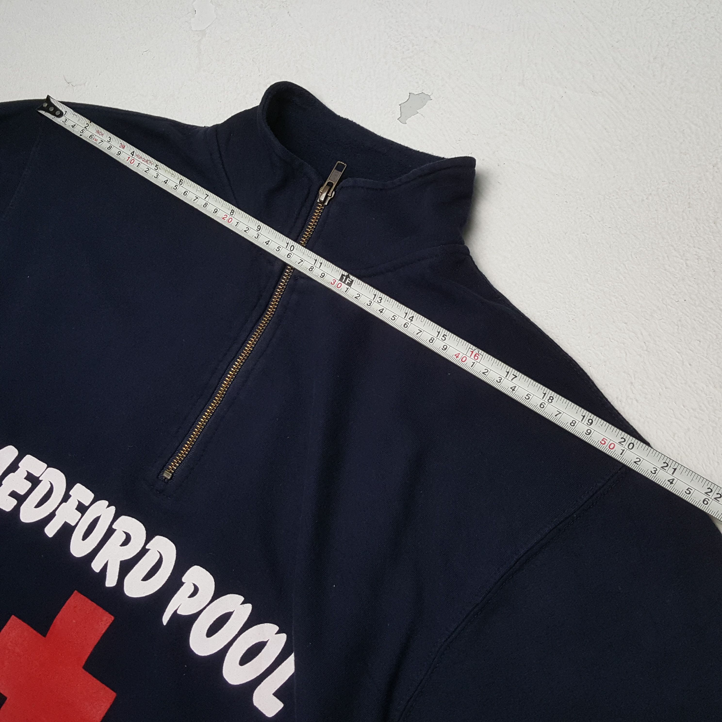 Vintage MEDFORD POOL SUMMER 2012 Half Zipper Sweatshirt Size US M / EU 48-50 / 2 - 5 Thumbnail