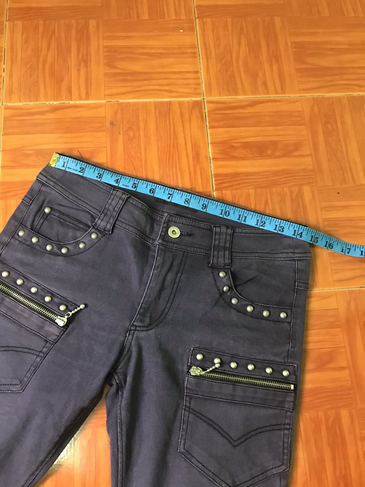 Japanese Brand JAPANESE BRAND‼️ PUNK ALGONQUINS SKINNY FIT Size 29" - 11 Thumbnail