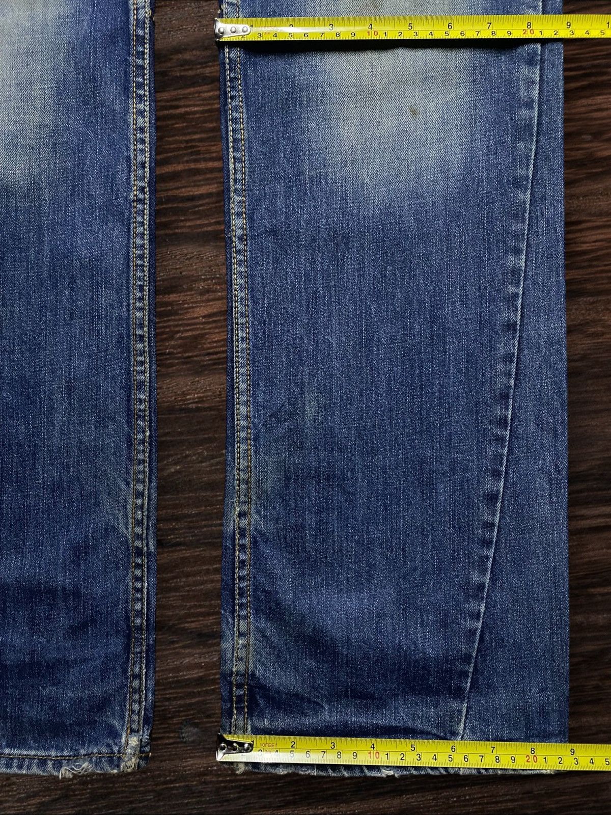 If Six Was Nine 💥Though Jeansmith Jackson Cargo Sick Punk Porcket Arc Jeans Size US 34 / EU 50 - 22 Thumbnail