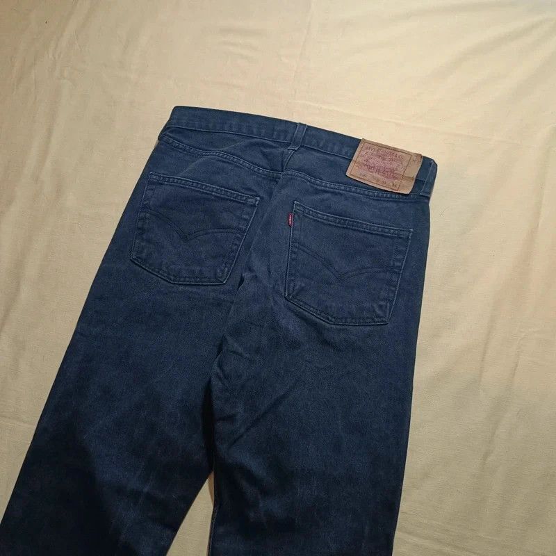 Levi's Vintage Levis 501 Black Jeans Made in USA fits W31 L29 1997 Size US 31 - 3 Thumbnail