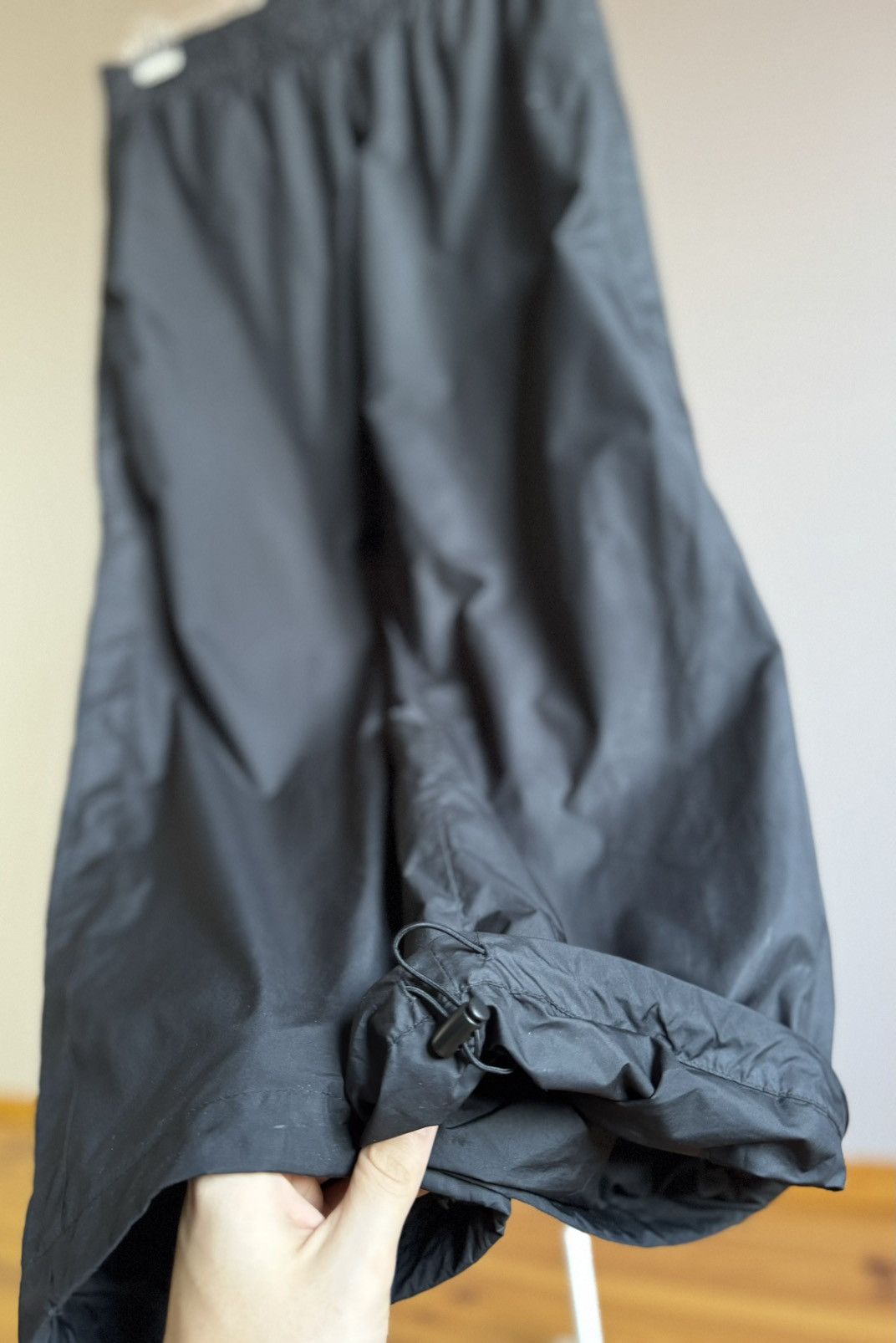 Vintage Vintage Nike Nylon Black Logo Pants Size US 33 - 5 Thumbnail