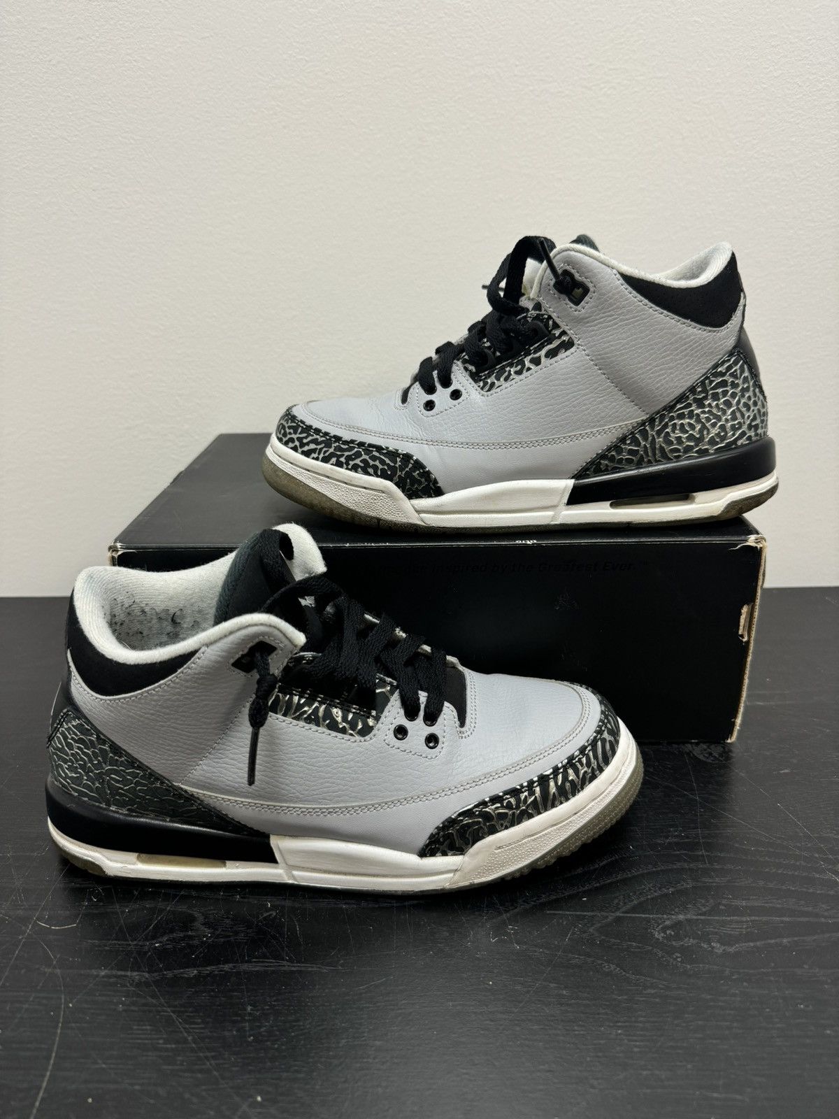 Jordan Brand Jordan 3 wolf grey (gs) Size US 7 / EU 40 - 1 Thumbnail