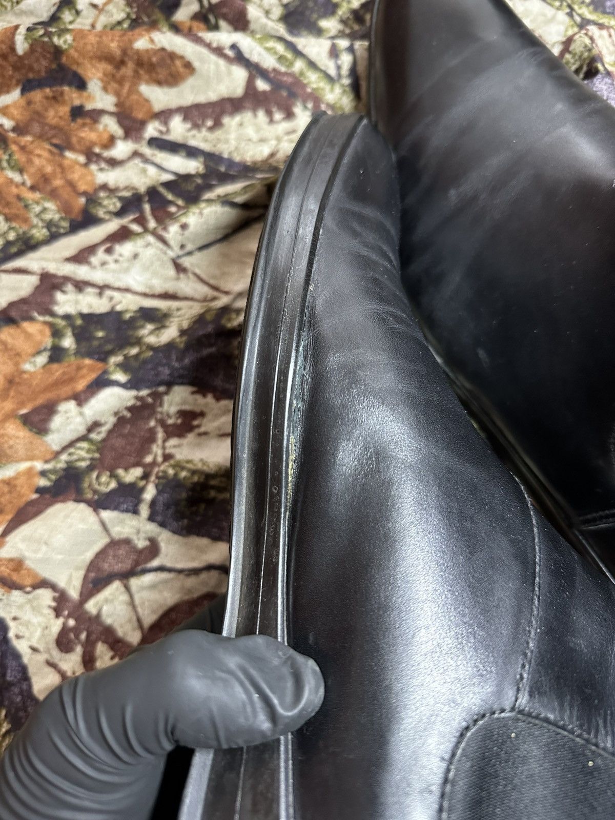 Prada Prada black leather boots luxury streetwear winter casual Size US 10 / EU 43 - 9 Thumbnail