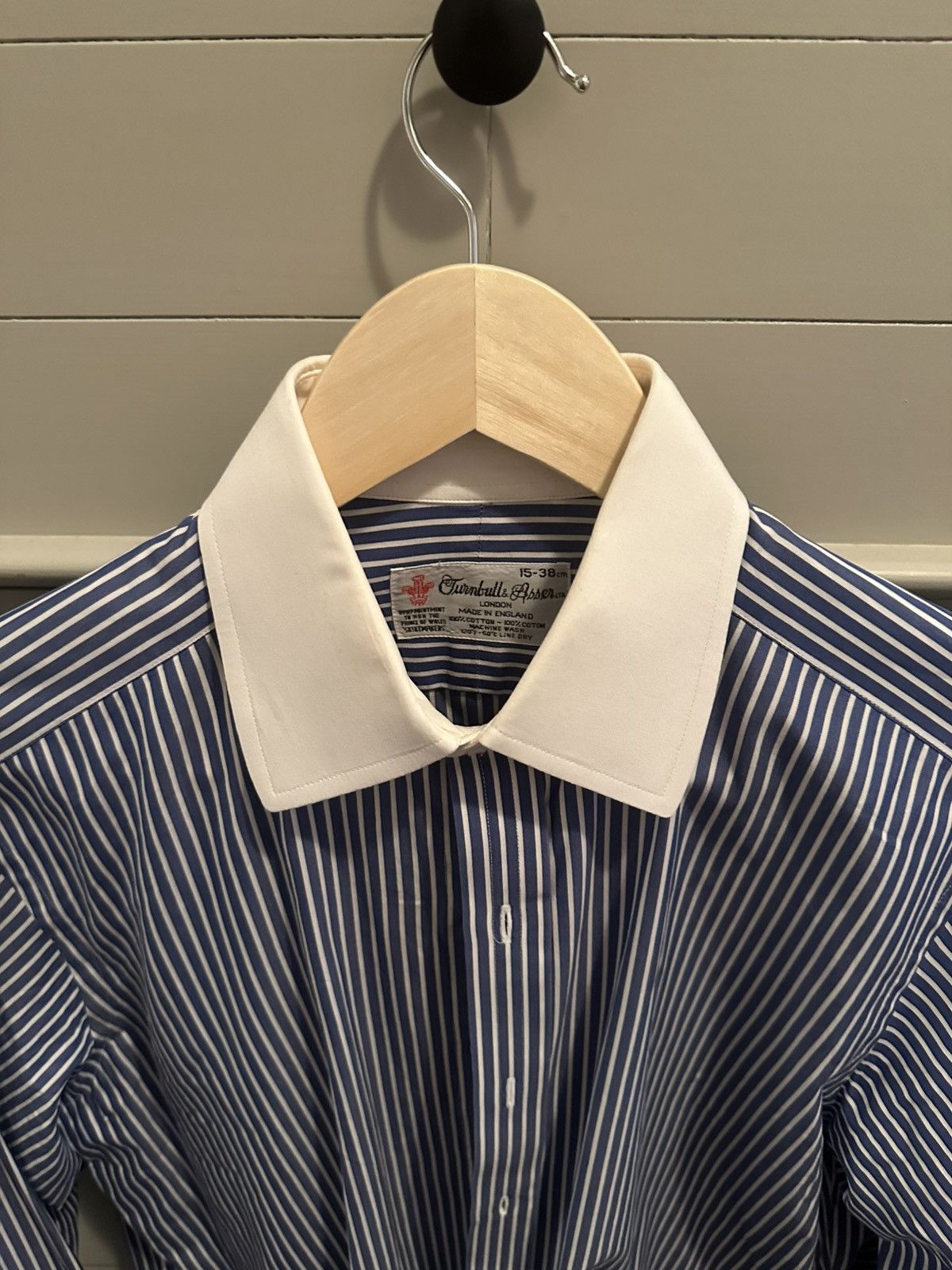 Turnbull & Asser Banker Stripe (15/38) Size US M / EU 48-50 / 2 - 2 Thumbnail