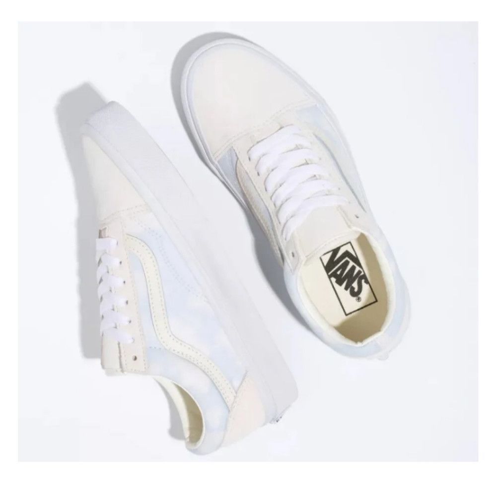 Vans Vans bleach wash ballad blue sneakers size 5 Size US 5 / IT 35 - 7 Thumbnail
