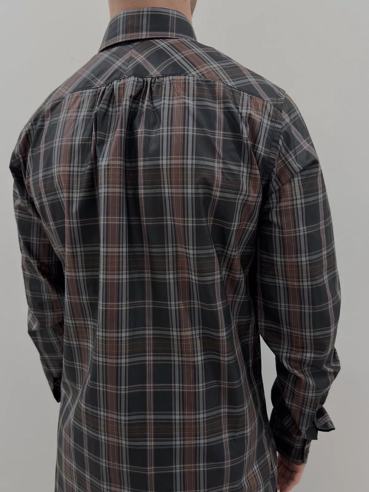Dsquared2 Dsquared Men’s Shirt Plaid Polyester Cotton Size 48 Size US M / EU 48-50 / 2 - 6 Thumbnail