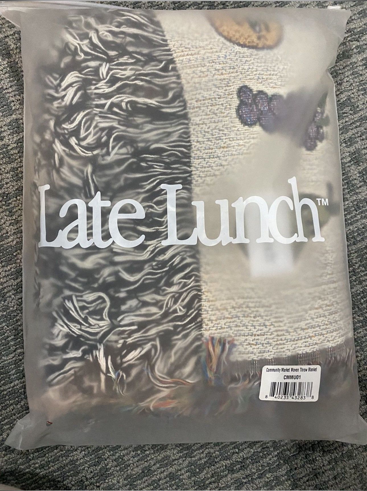 Late Lunch Late Lunch Fruit Collage Woven Blanket Size ONE SIZE - 2 Thumbnail