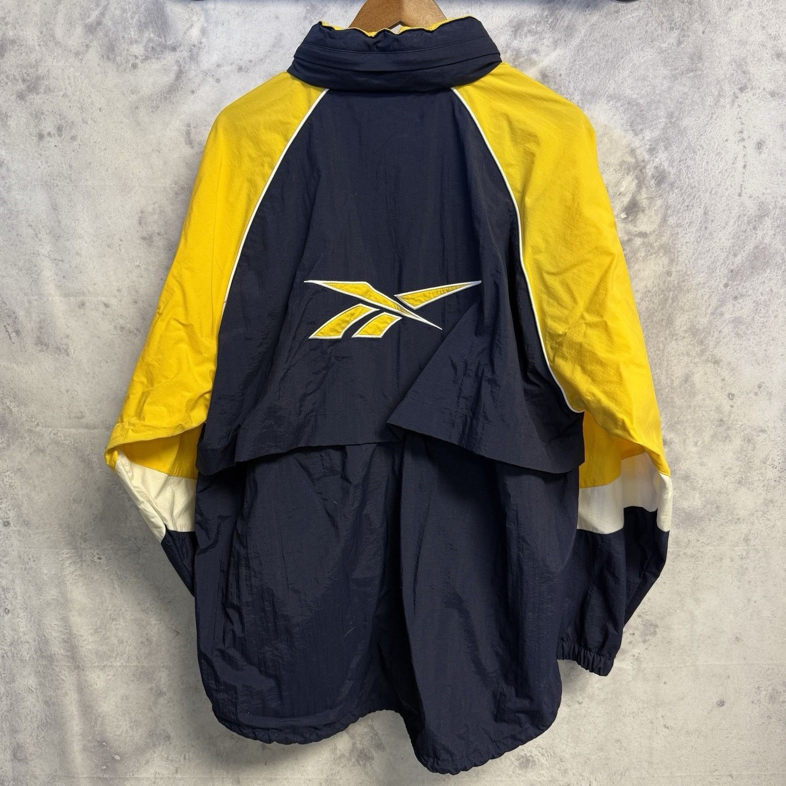 Reebok × Vintage Vintage Reebok Windbreaker Jacket Mens Large Half Zip Active Size US L / EU 52-54 / 3 - 2 Thumbnail