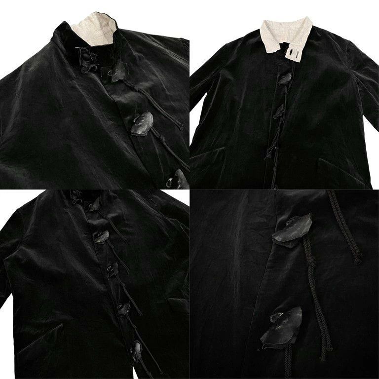 Yohji Yamamoto Yohji Yamamoto POUR HOMME 21AW DOUBLE FACED STAND COAT Size US L / EU 52-54 / 3 - 7 Thumbnail