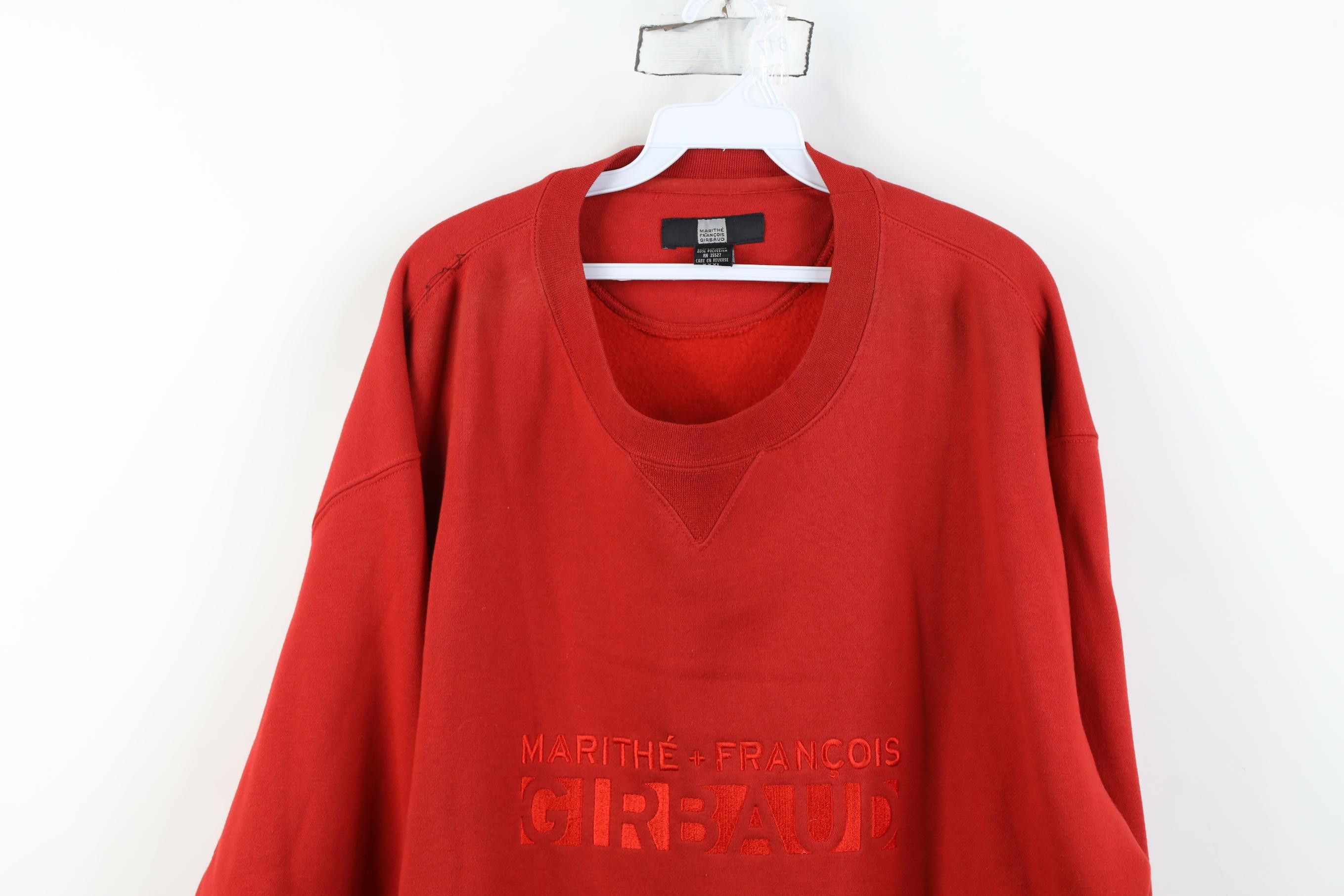 Marithe + Francois Girbaud Deadstock Vintage 90s Marithe Francois Girbaud Sweatshirt Size US XXL / EU 58 / 5 - 2 Thumbnail