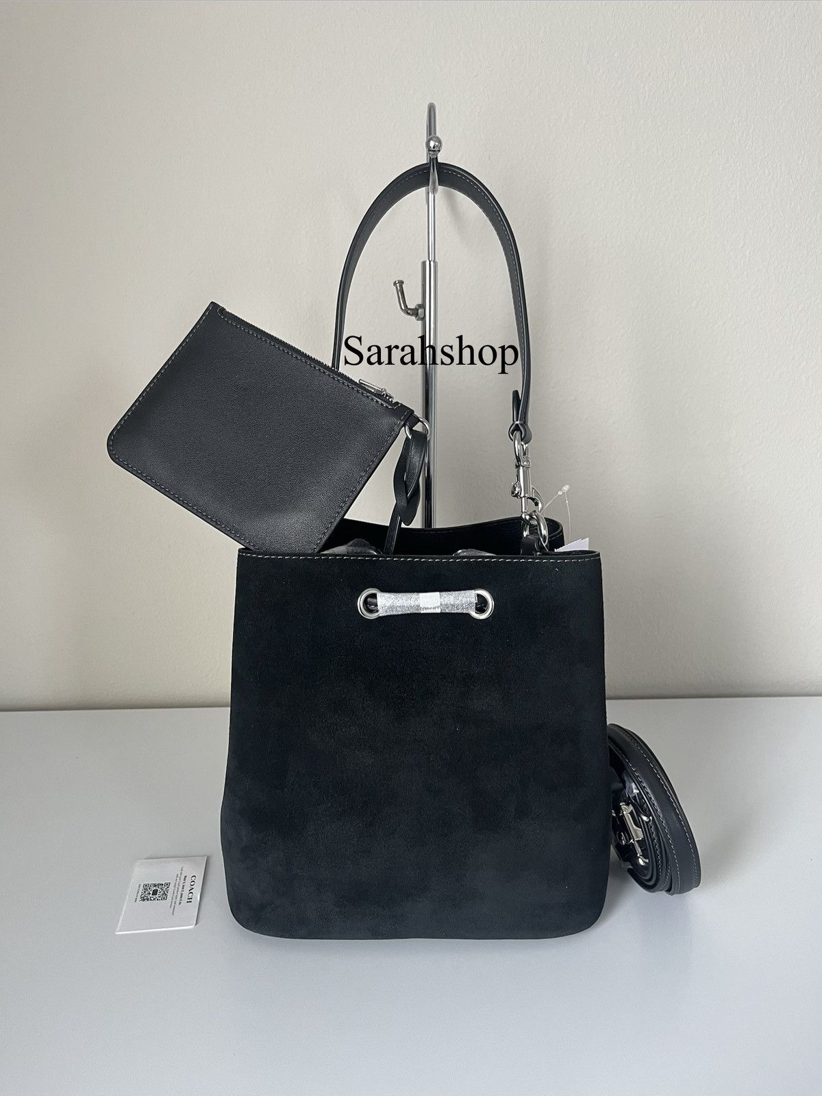 Coach Coach Rowan Bucket Bag With Cherry Charm Size ONE SIZE - 3 Thumbnail