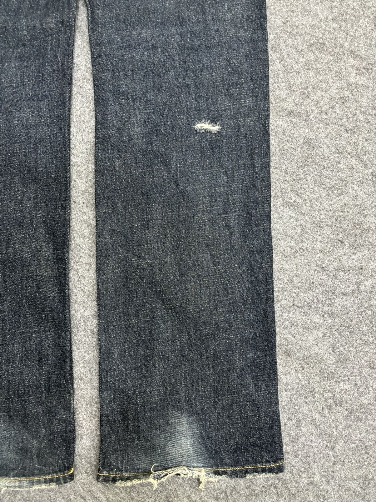 Designer 💥Designer💥Archival Ined Homme Distressed Denim F510 Size US 33 - 16 Thumbnail