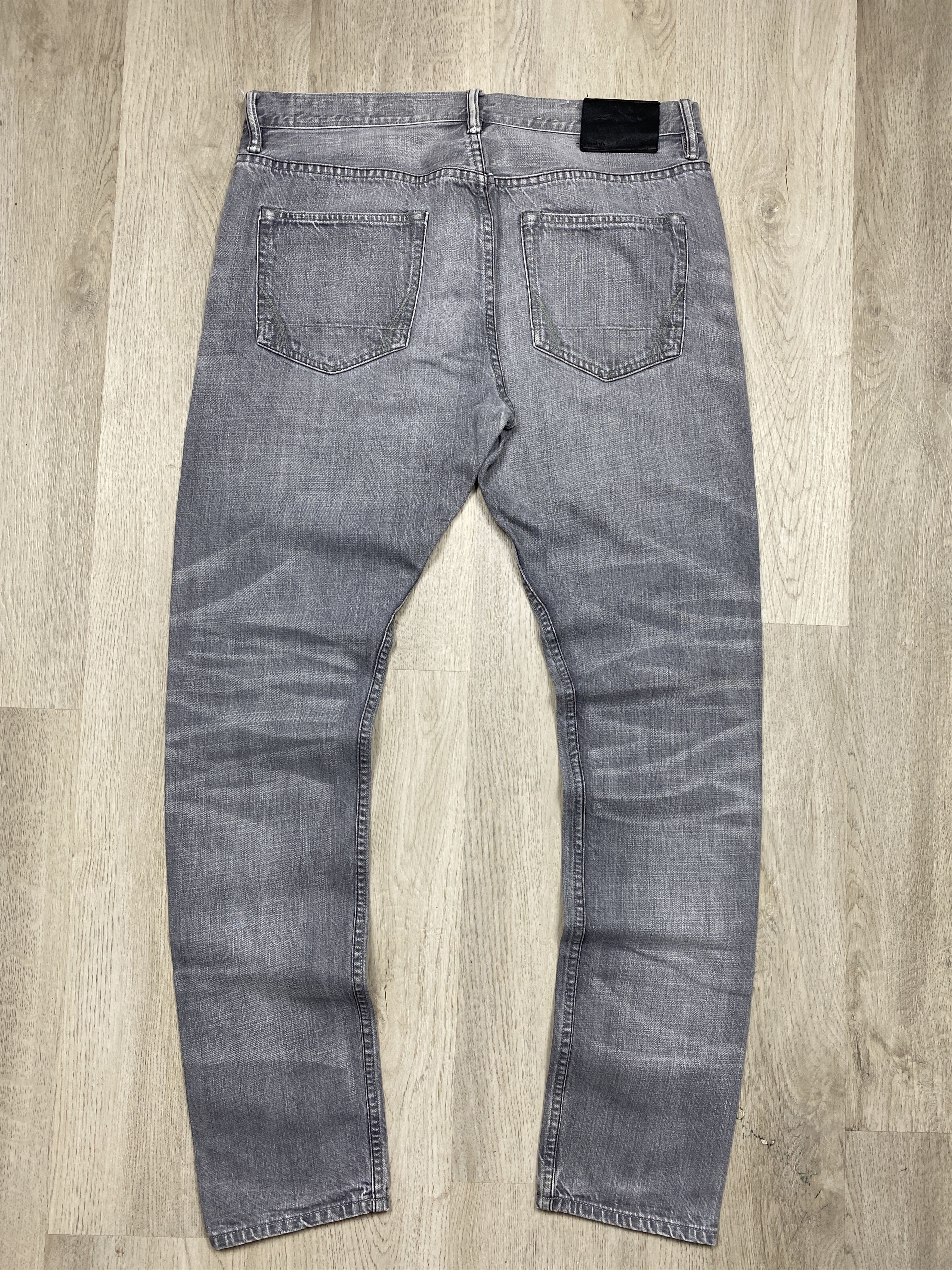 Allsaints Greaves Cigarette Jeans Grey