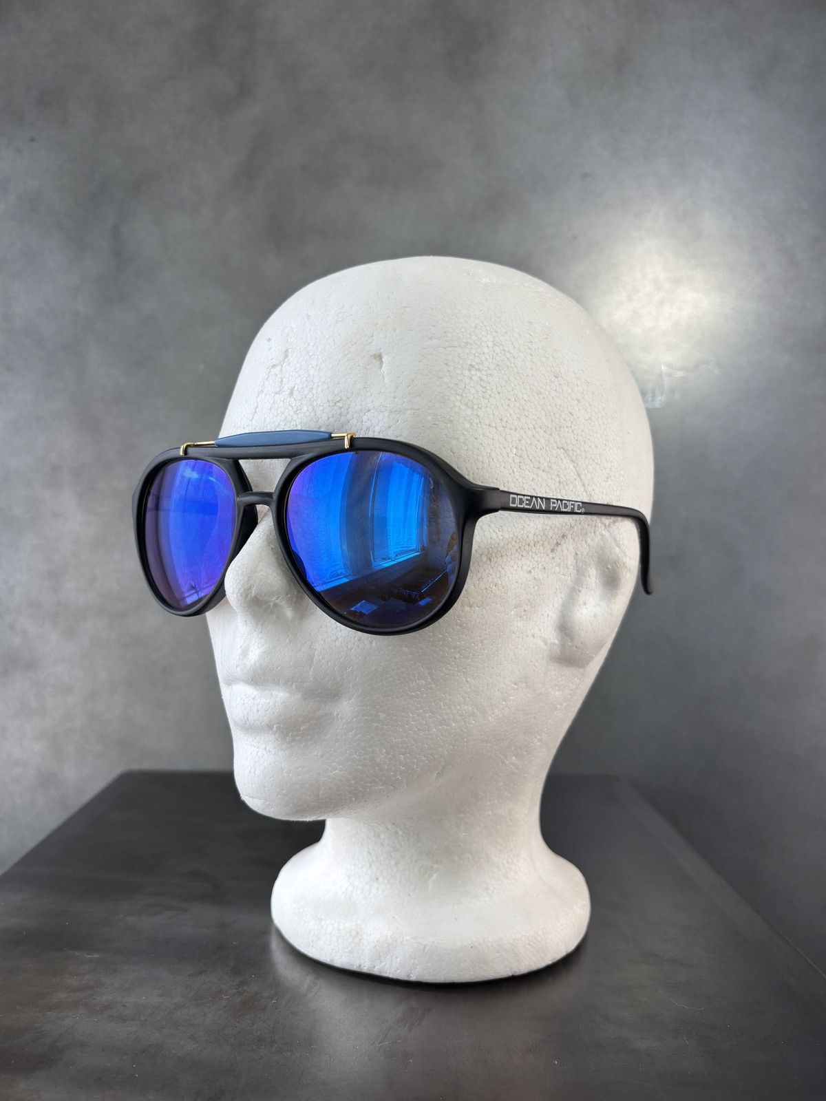 Ocean Pacific × Vintage 1990s Ocean Pacific Sunglasses Vintage Aviators Shooters 90s Size ONE SIZE - 7 Thumbnail