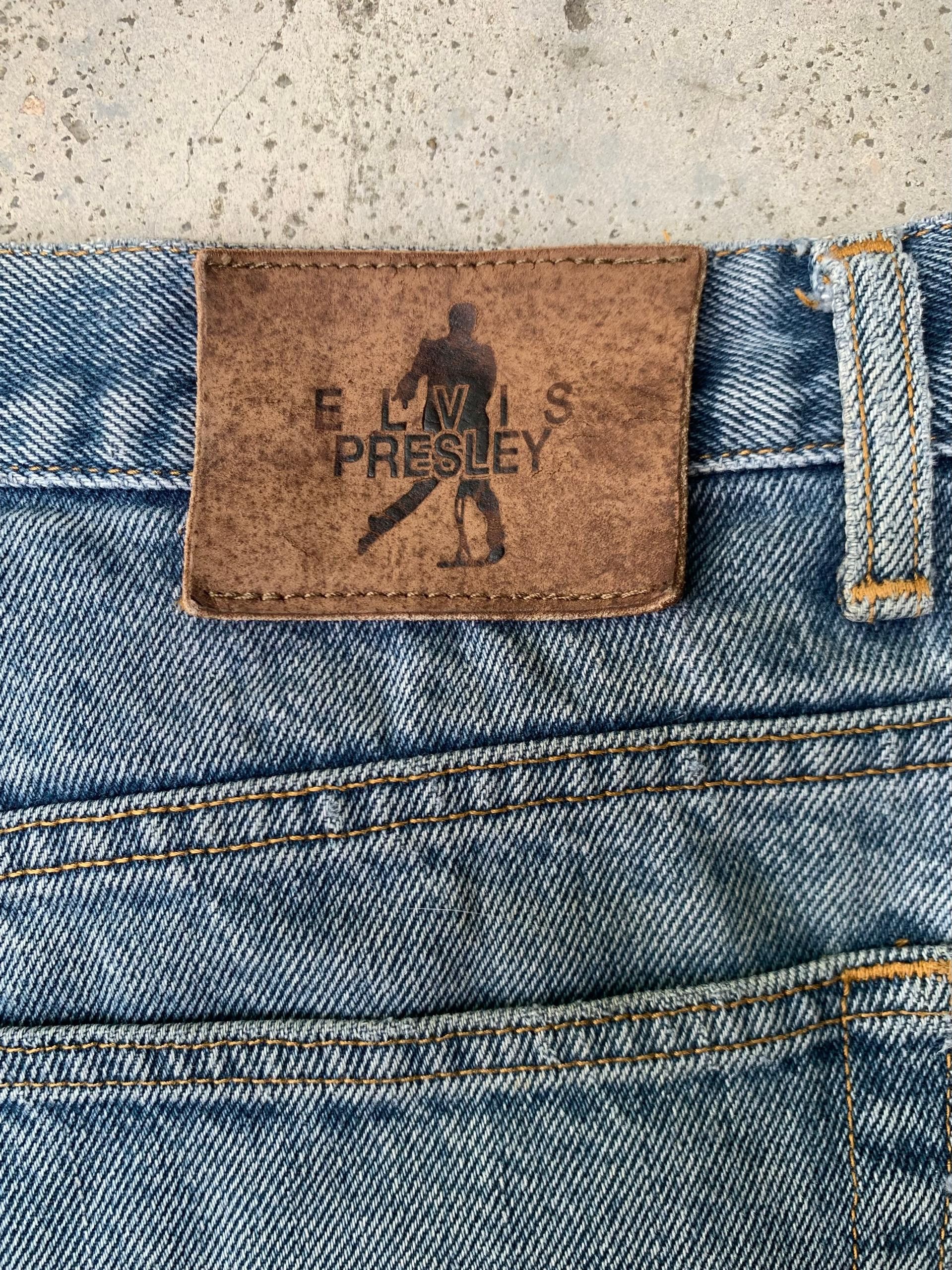 Japanese Brand × Vintage Vintage Elvis Presley Denim Jeans Pants Size US 34 / EU 50 - 8 Thumbnail