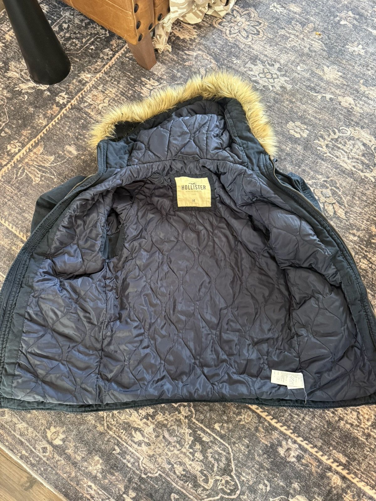 Hollister Fur hooded lined Hollister coat Size US M / EU 48-50 / 2 - 5 Thumbnail