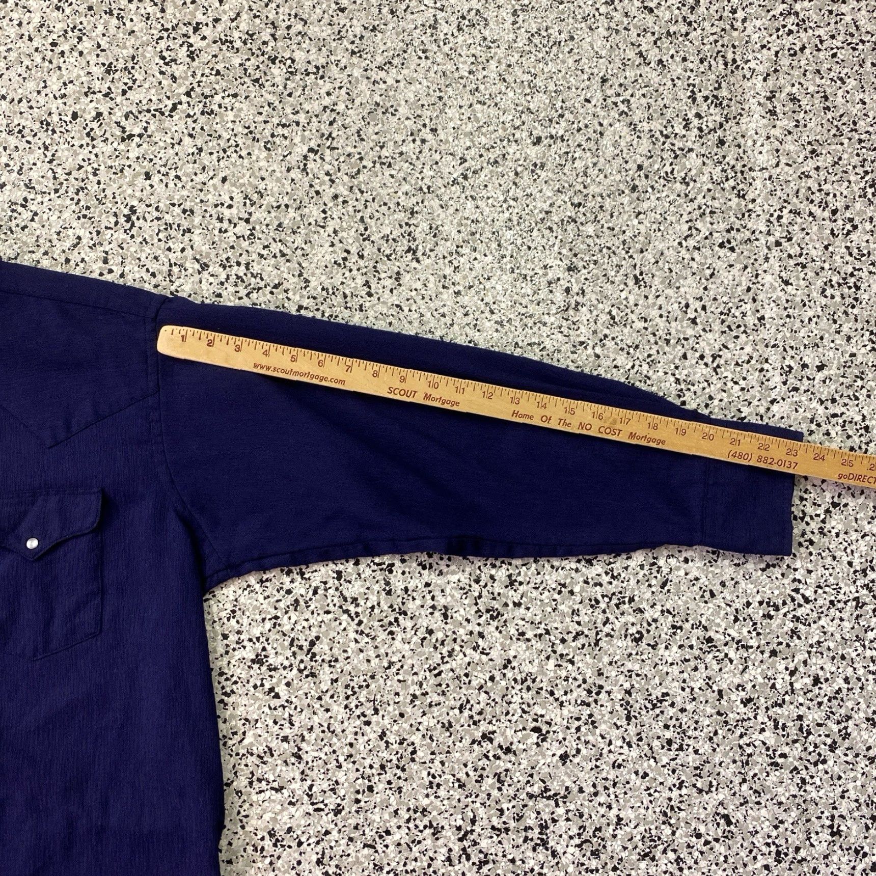 Vintage VINTAGE Ruddock Pearl Snap Western Shirt Men XL Blue Long Sleeve Cowboy Size US XL / EU 56 / 4 - 5 Thumbnail