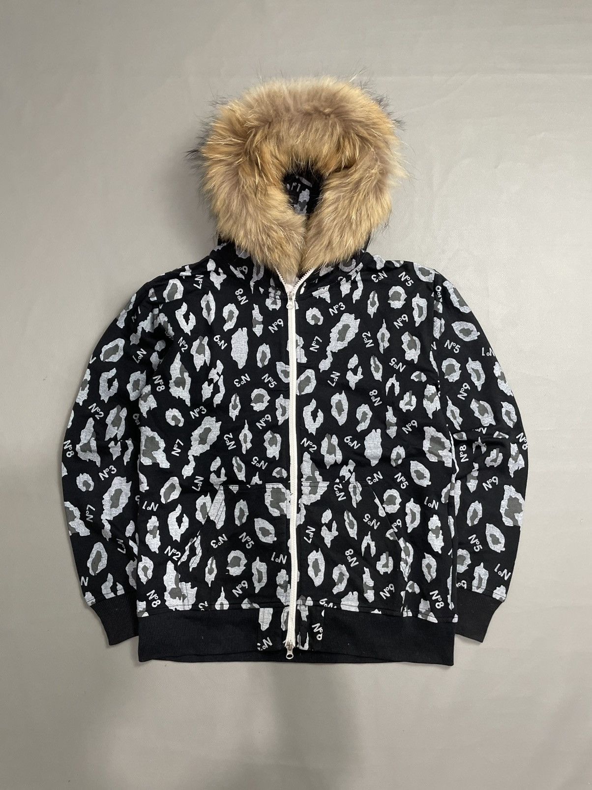 Beauty Beast Lock Heave Mask Zip Fur Hoodie Full printed Size US M / EU 48-50 / 2 - 1 Thumbnail