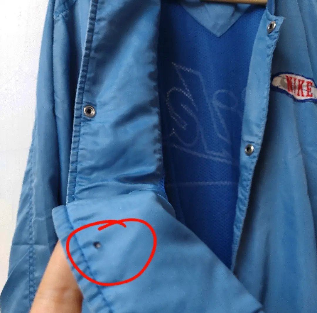 Nike 🔥RARE🔥Vintage 90s NIKE Varsity Jacket Size US L / EU 52-54 / 3 - 11 Thumbnail