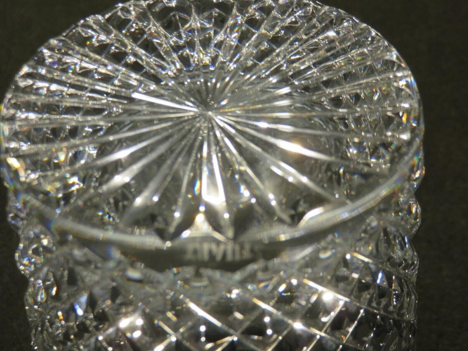 Starter Stuart Crystal Beaconsfield Cut Glass Whisky Tumbler 3 2/3" Size ONE SIZE - 4 Thumbnail