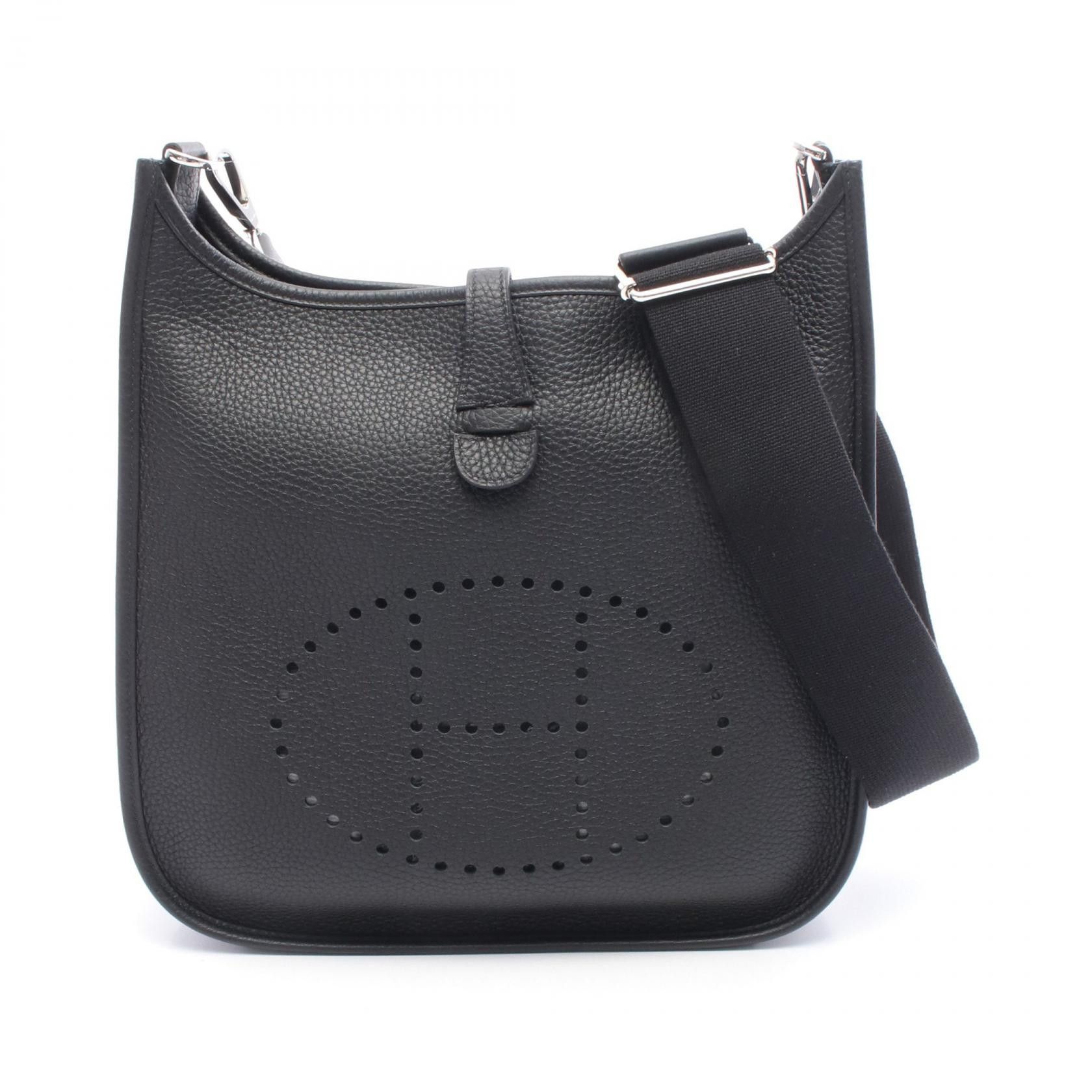 Hermes Hermes Hermes Evelyne3 PM Calfskin Shoulder Bag Leather Shoulder Bag Stamp Z (2021) DUTY FREE for USA Size ONE SIZE - 1 Thumbnail