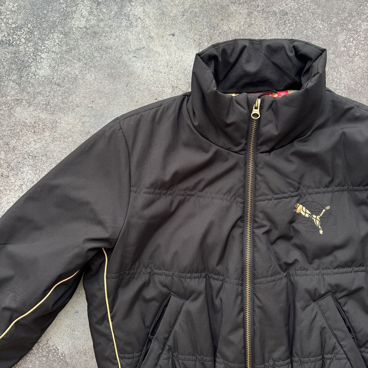 Puma Puma Y2K Vintage Grunge Cropped Bomber Jacket Size S / US 4 / IT 40 - 3 Thumbnail